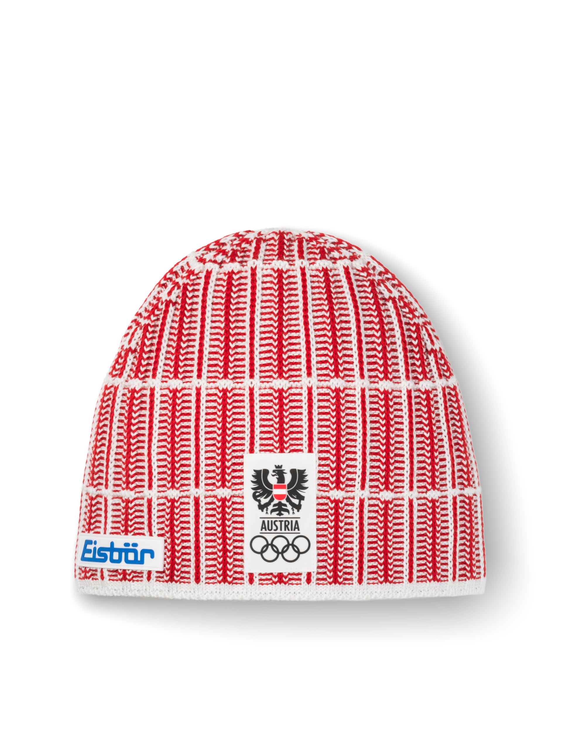 Eisbär Mütze Herren & Damen Milano Oversized - Offizieller Lieferant des Olympia Team Austria - Merino Strickmütze für Männer bequem kuschelig - Beanie atmungsaktiv thermoregulierend Wintermütze