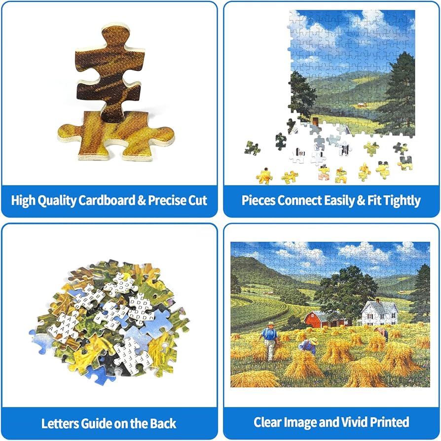 Amazon | 大人用秋パズル 1000ピース 油絵パズル テネシー州の