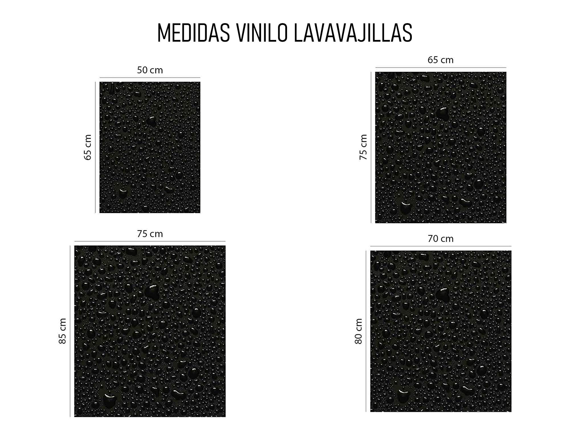 Vinile Adesivo Per Frigorifero E Lavastoviglie - Design Elegante, 70x185cm + 65x75cm - Foto 3