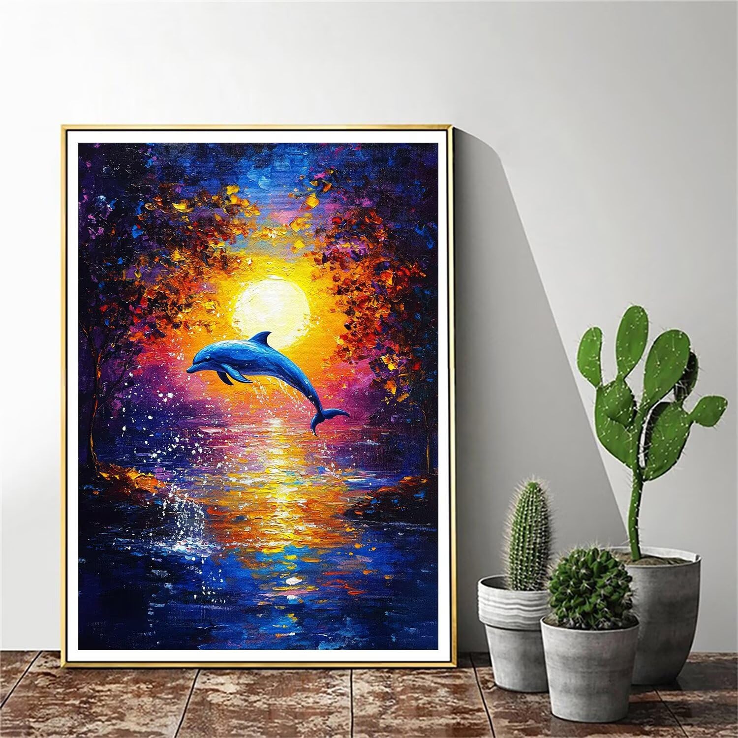 Pintar por Numeros Adultos pintar por numeros niños manualidades niños 10 años, DIY Pintar por Números de Pincel y Pintura acrílica Decoraciones para el Hogar Manualidades, sin Marco 60x80cm C-12