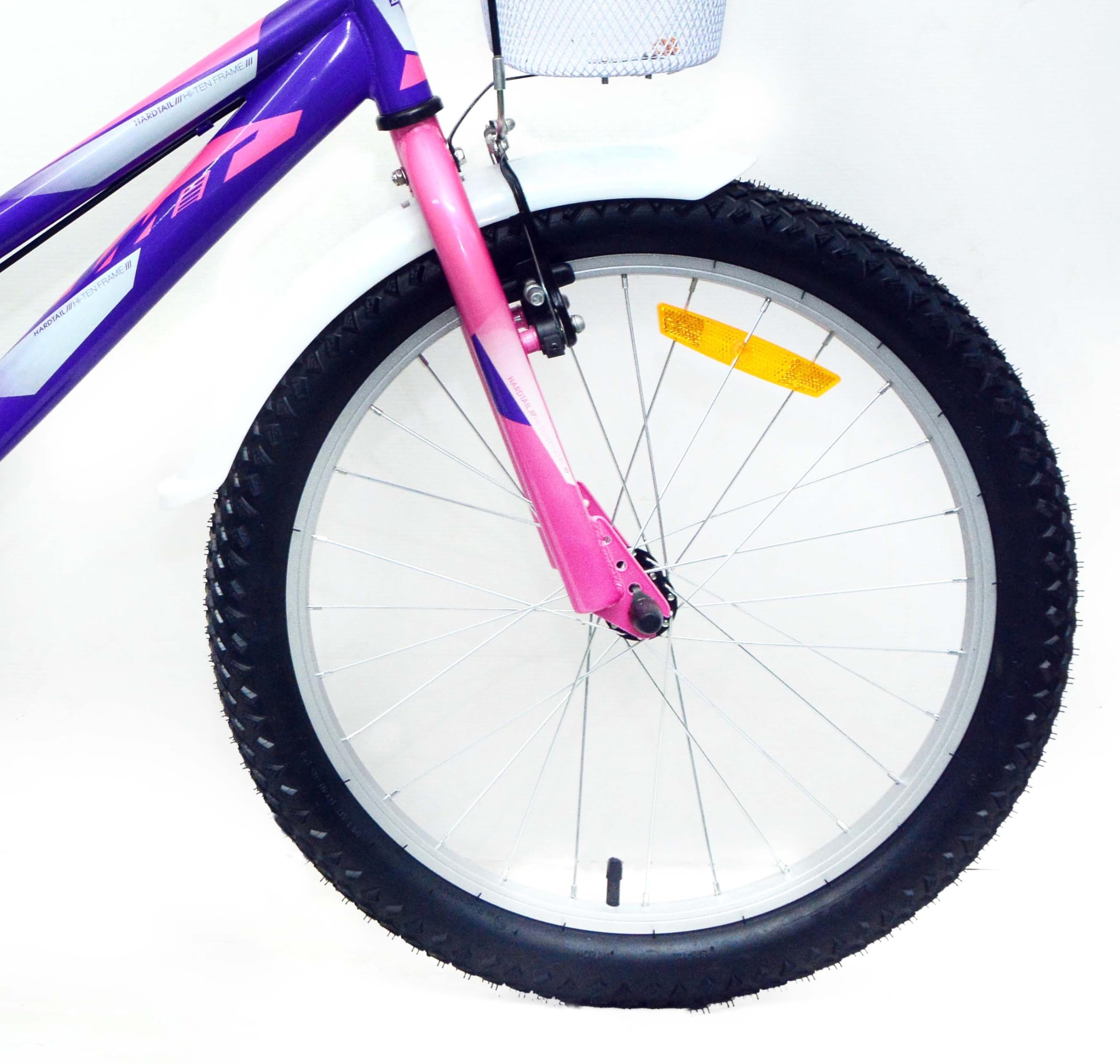 Bicicleta 20 Pulgadas niña | Bicicleta niña 6-9 años + Frenos V-Break + Estabilizadores + Cuadro Acero | Segura y Resistente