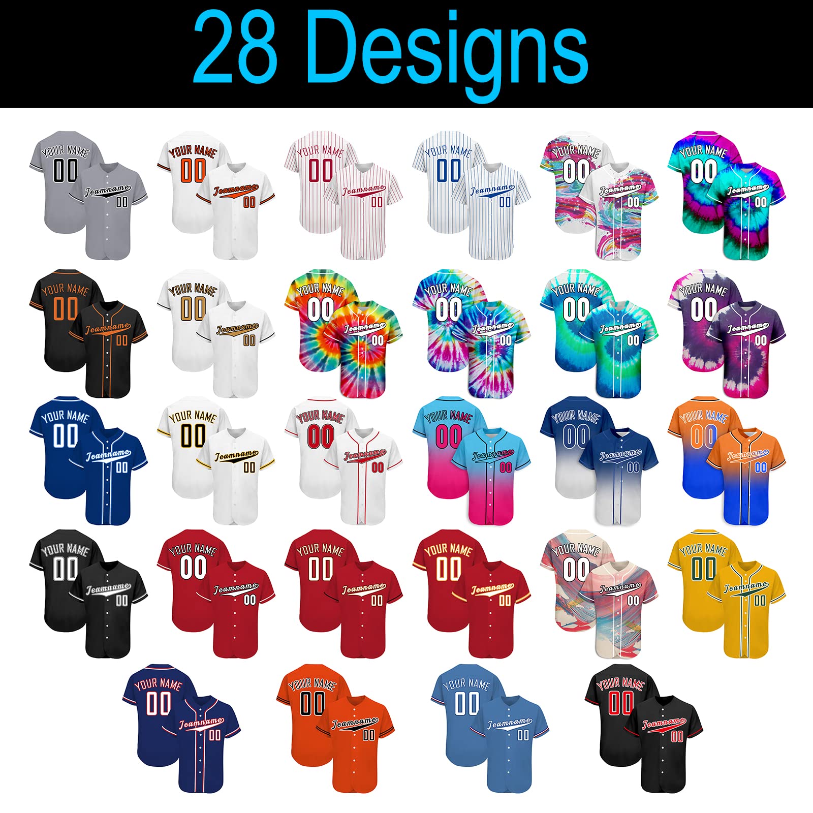 Custom Baseball Jersey Personalized Shirt for Men Women Children Baseball Jersey Customize for Youth