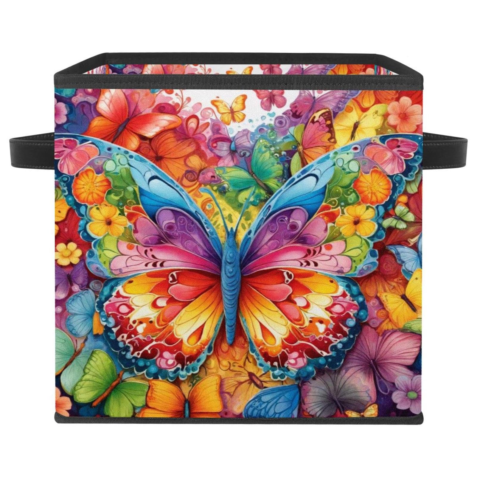 Panier de rangement vêtements pliable cube Oxford pour stopper le désordre