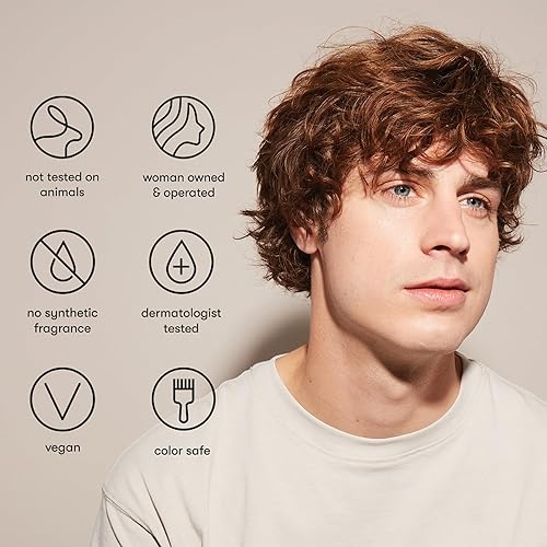 Miniatura 6 de Air Dry Styler, gel de peinado sin calor para suavizar el encrespamiento, definir y acondicionar hebras, para tipos de cabello liso, ondulado y