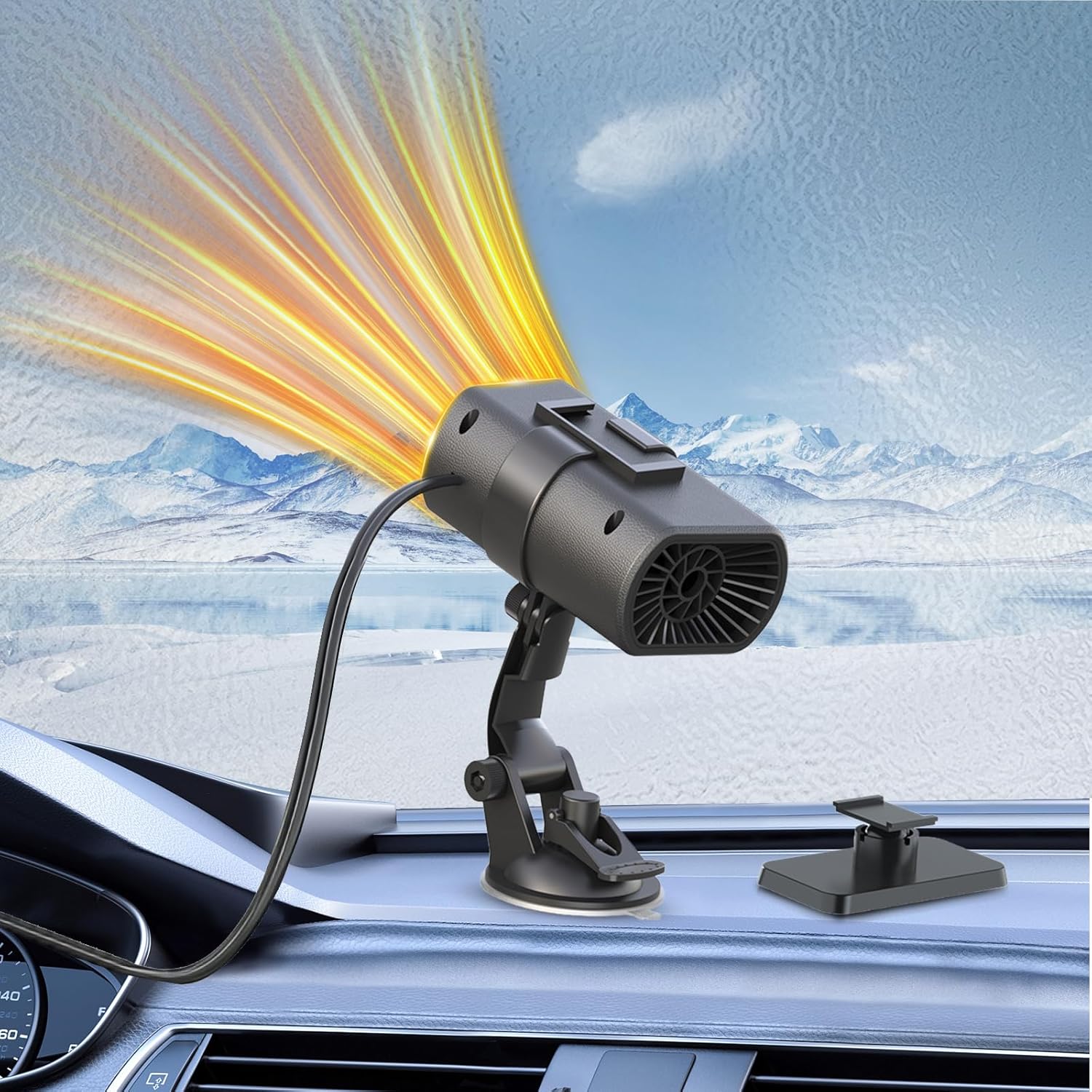 Car Heater 12V 150W 2-in-1 Defroster