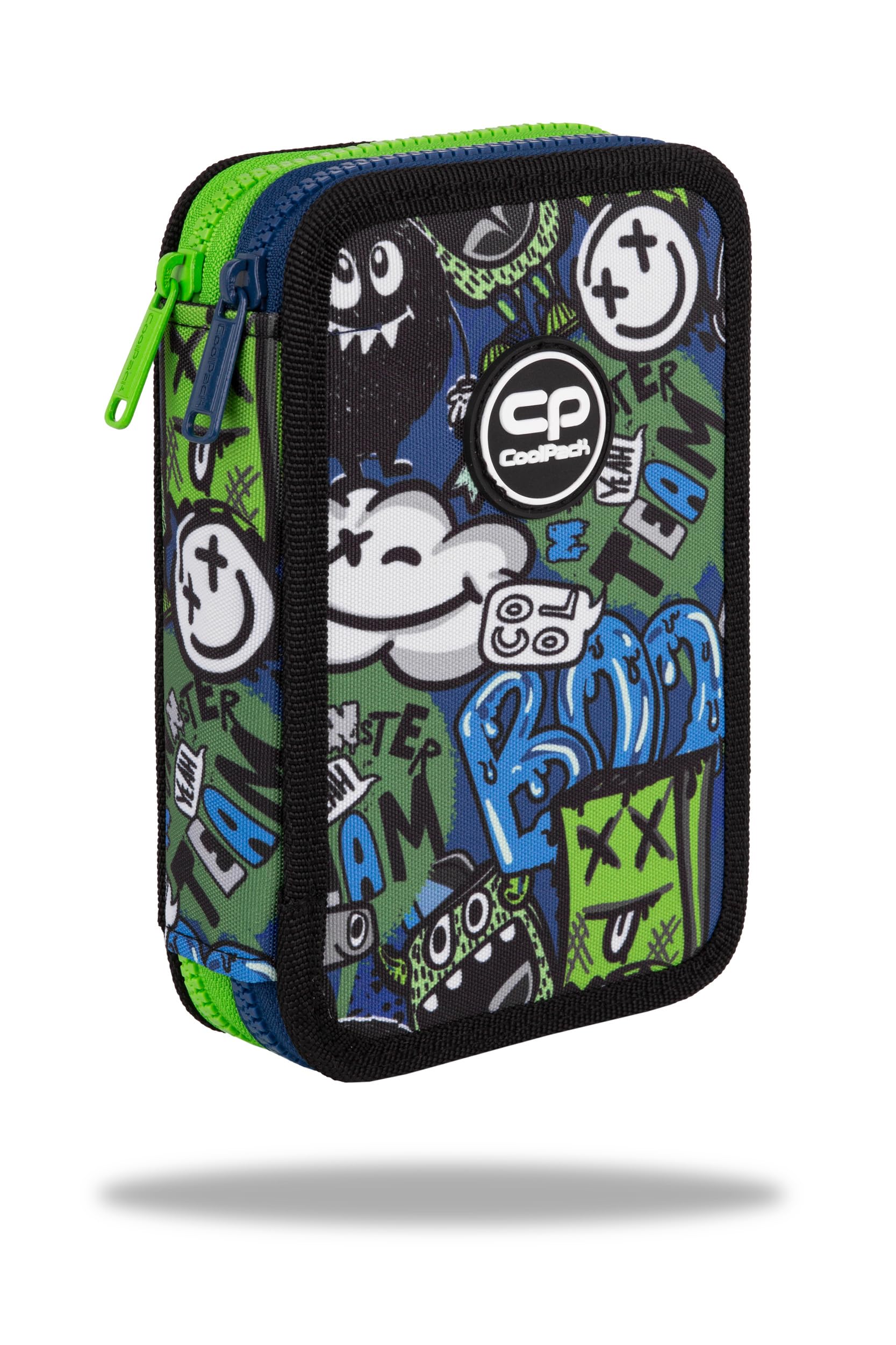 Coolpack F066824, Mäppchen JUMPER 2 Monster Team, Multicolor
