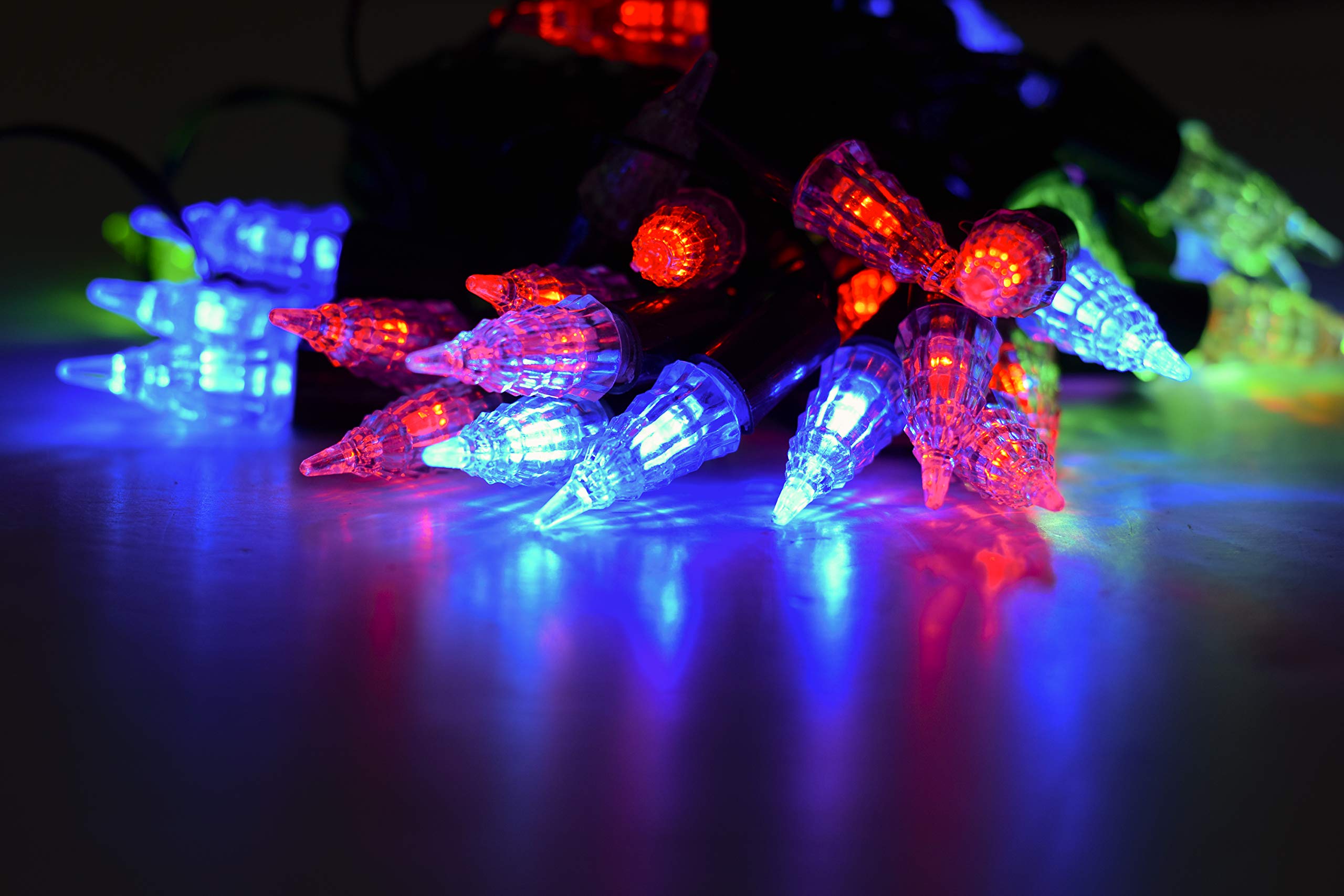 Lexton Dl 06 5m Cone Shape Crystal Led Light Multicolour Buy Online In Andorra At Andorra Desertcart Com Productid