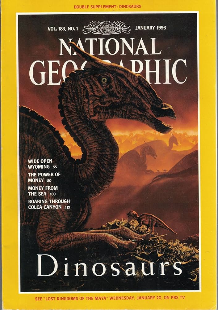 洋書 The National Geographic National Geographic, January 1993 - Volume 183, No. 1