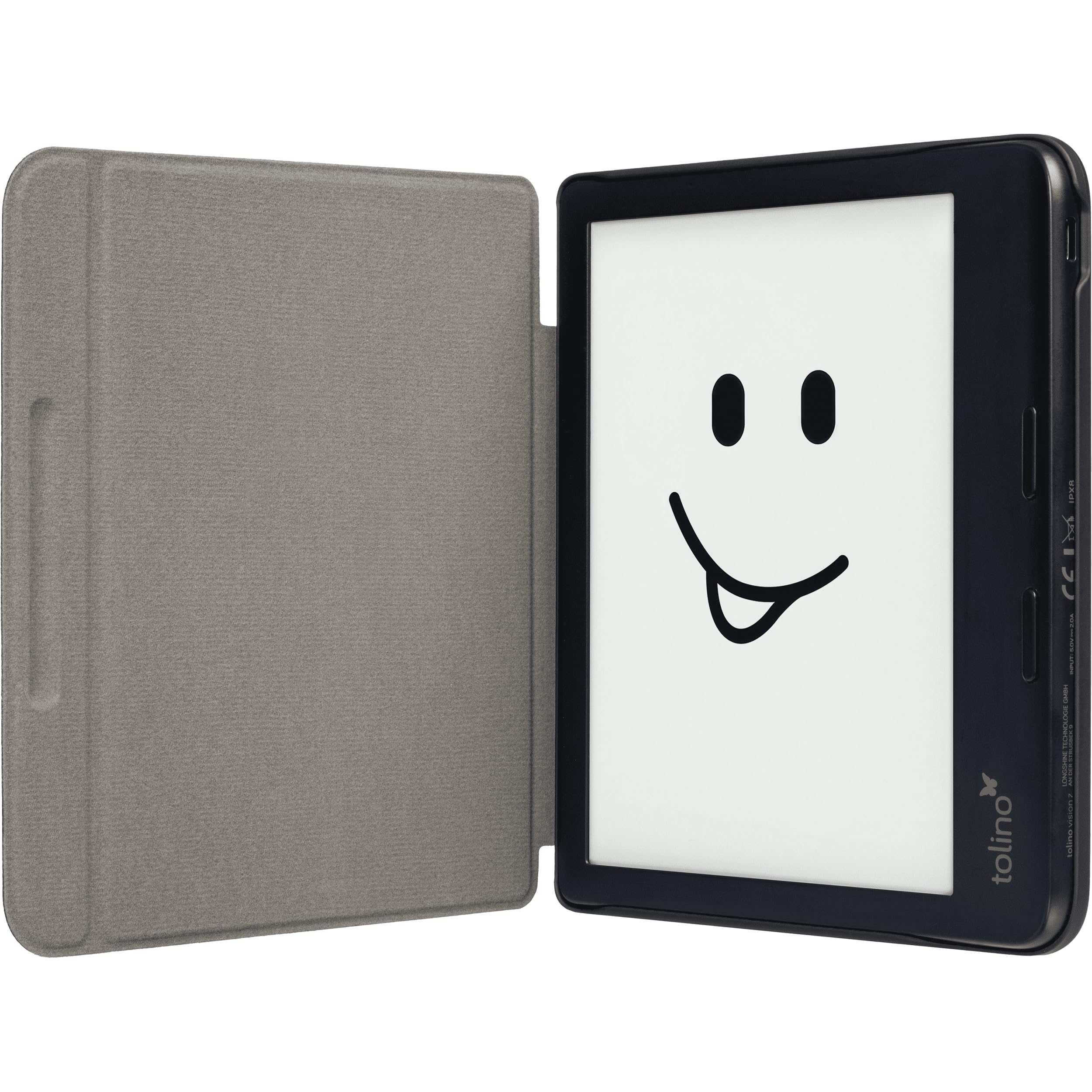 Cover slimfit zwart - tolino vision color