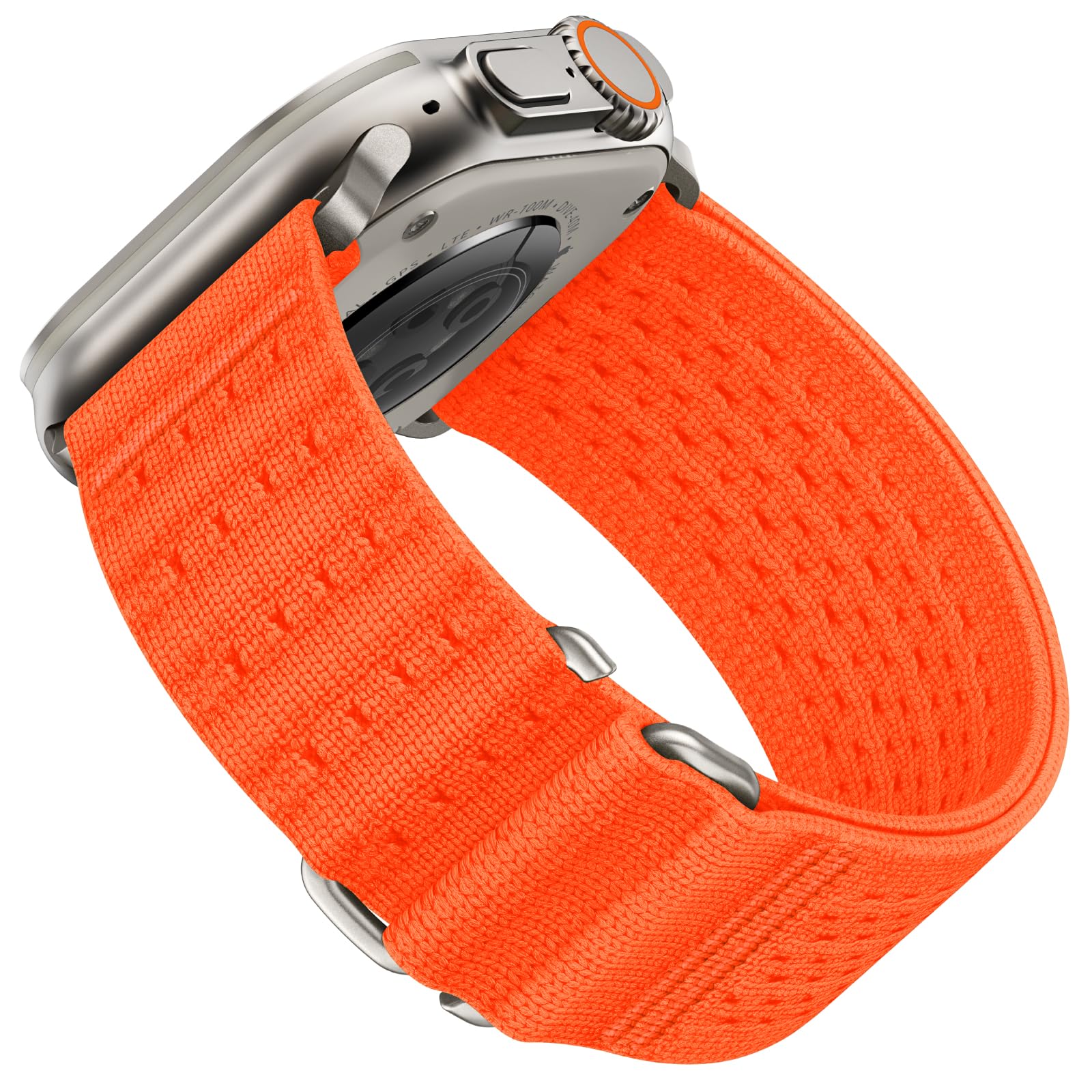 Suitisbest Sport Bands Compatible with Apple Watch Ultra Band 49mm 46mm 45mm 44mm 42mm Men Women, Braided Breathable Knit Woven Nylon Strap with S-Hook for iWatch Ultra Series 10 9 8 7 6 5 4 3 SE