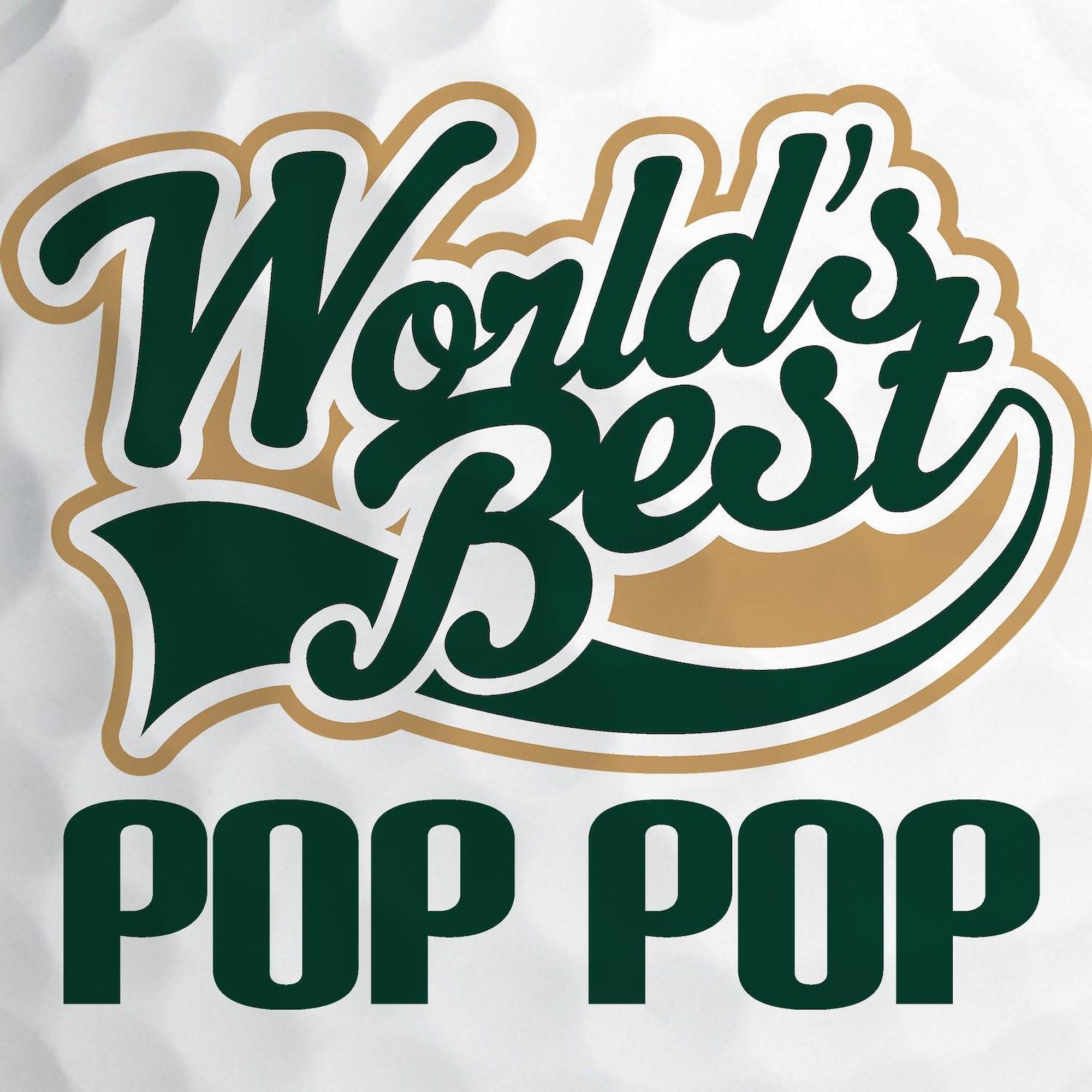 CafePress Pop Pop (Worlds Best) Novelty Golf Balls (Pk of 6)