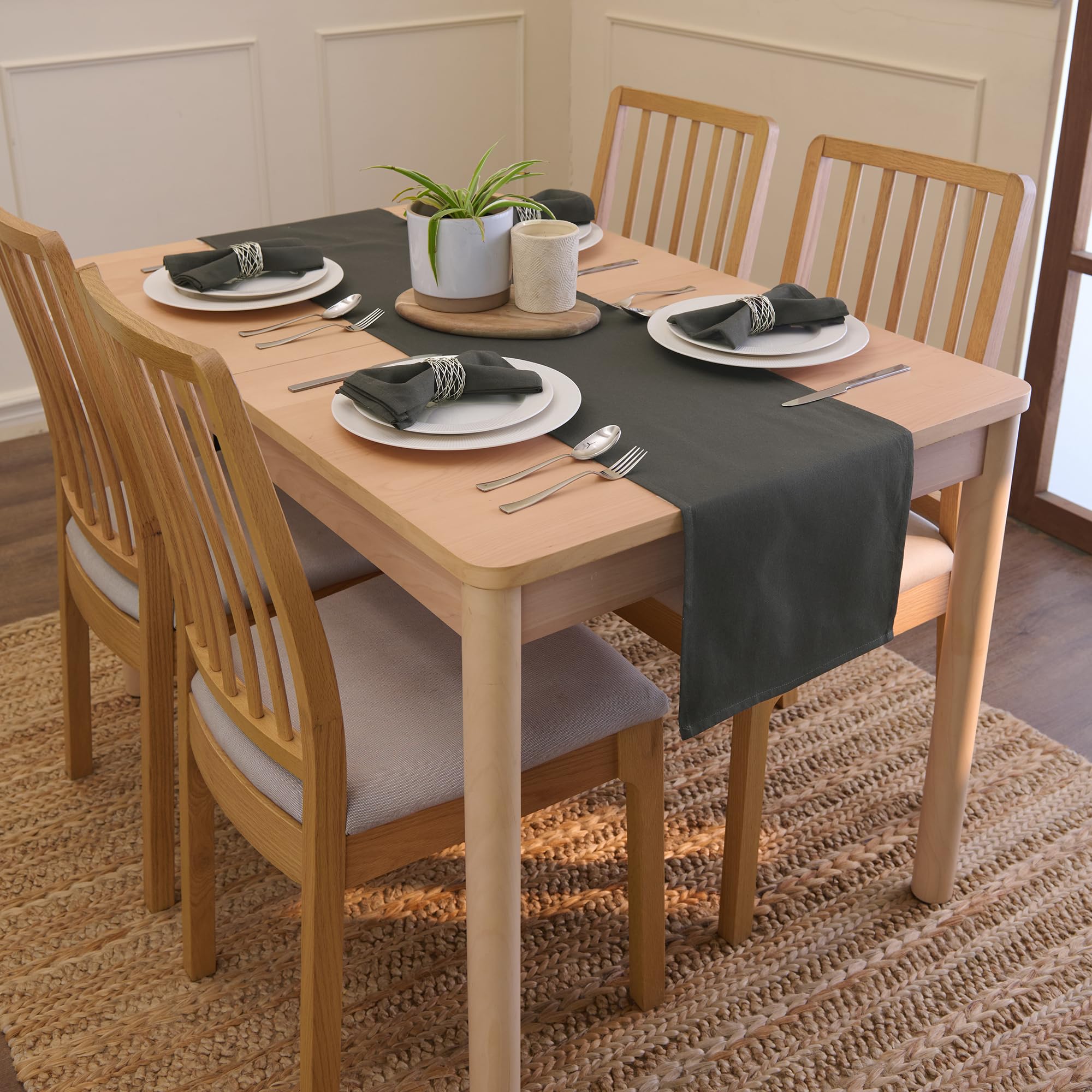 4 Set De Table De Noël, Table Lavables, Sets Table Pour Petit Déjeuner