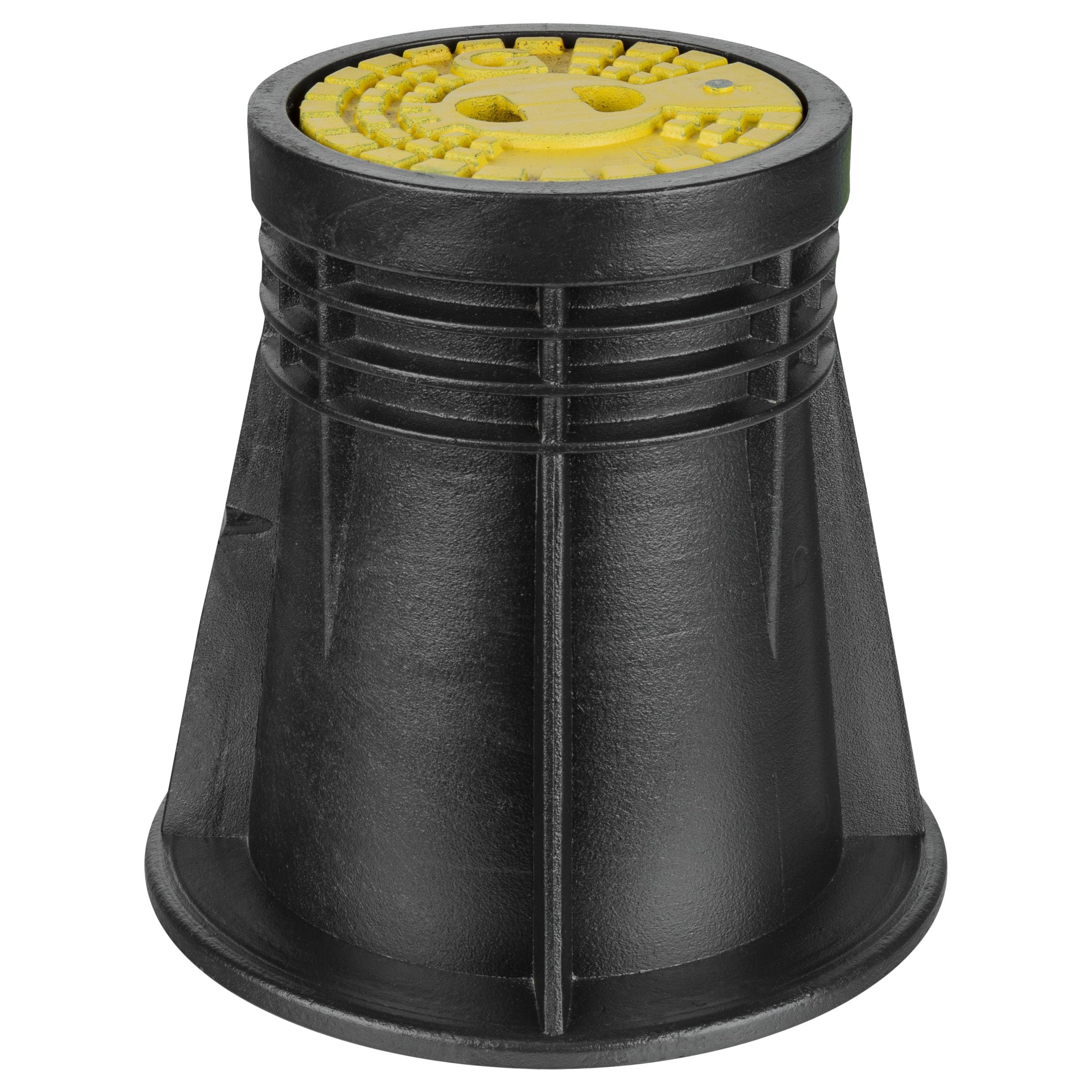 Pl Black Gas Stop Tap Box Surface Box Stop Cock Box Valve Box With Cast Iron Lid H=268Mm