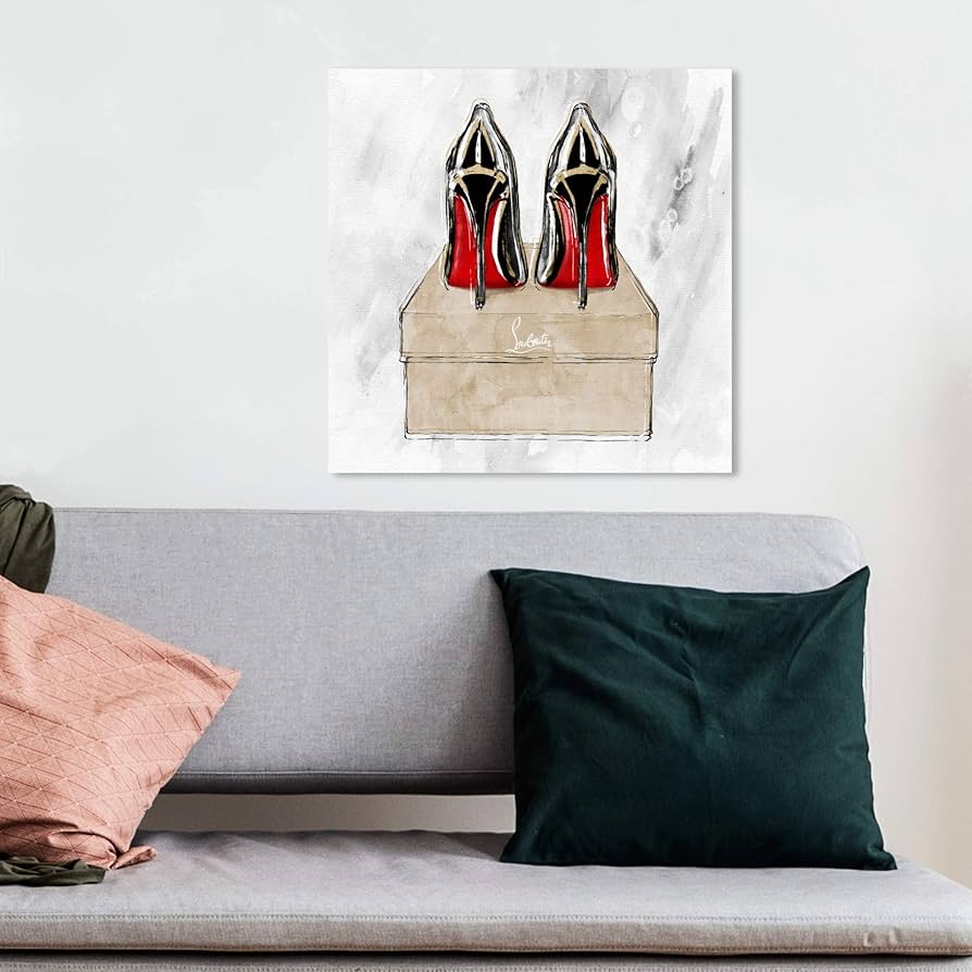 Oliver Gal Jimmy Choo パンプス　キャンバスアート　絵画 Oliver Gal. JIMMY CHOO キャンバスアート フレーム付き絵画