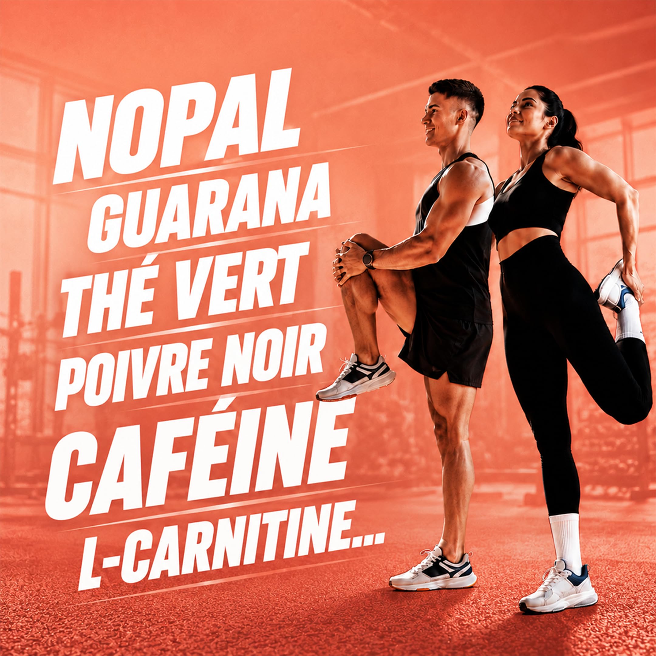 TRYVITE – Formule Silhouette Active –Satiété & Gestion des Portions – Thé Vert, Guarana, L-Carnitine, Nopal, Caféine, Pipérine –88 Gélules Végétales - 200 mg de cafeine