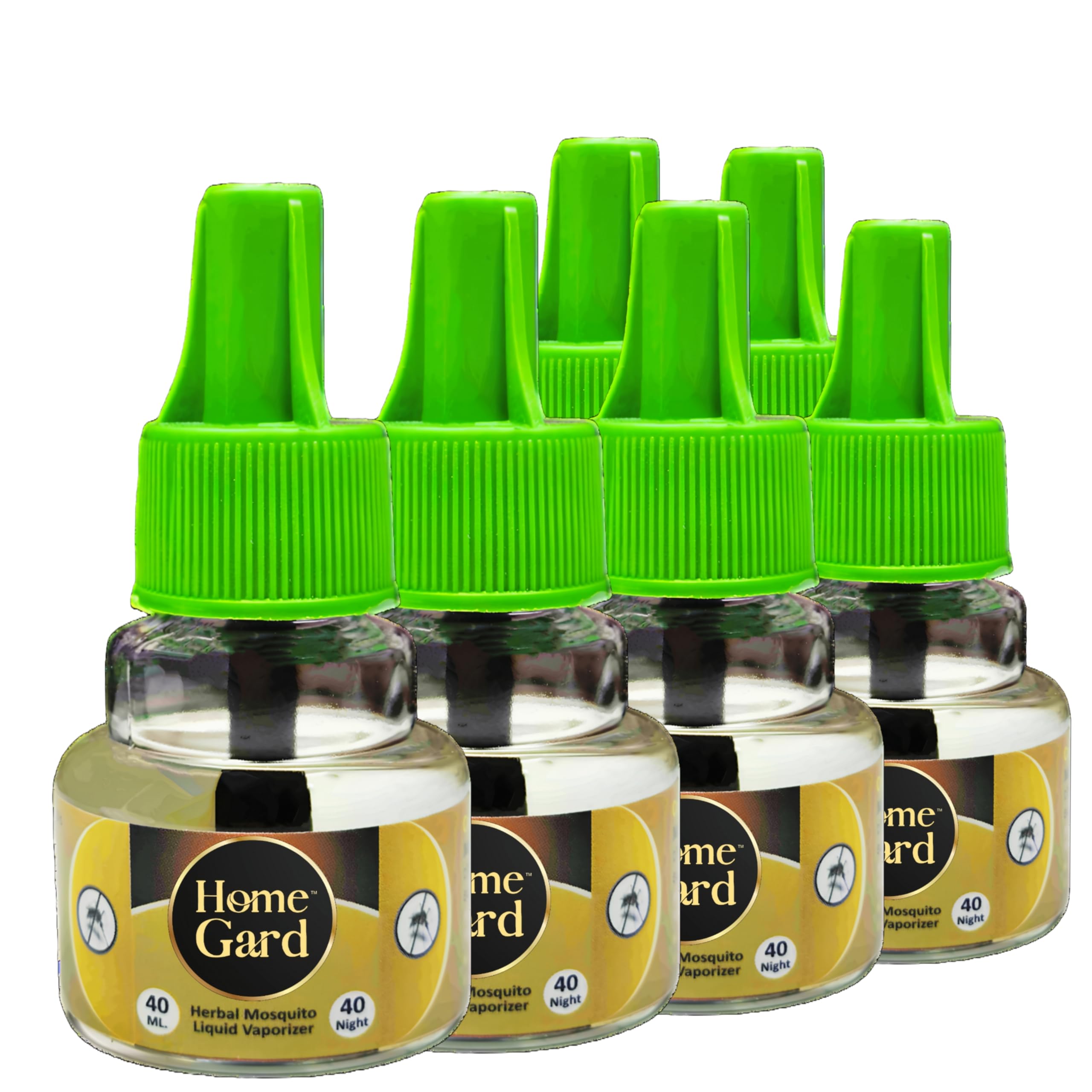 Home Gard Mosquito Vaporizer Refill | 100% Herbal & Natural Mosquito Repellent Liquid | Chemical Free | Baby & Pet Safe | Fit in All Machines | 40 ml (Pack of 6) (B0DF2PXRLJ) Amazon Price History, Amazon Price Tracker