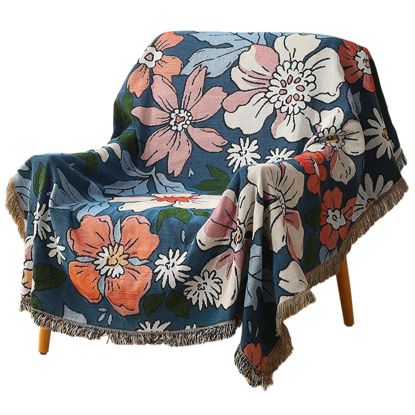Buxuaaaa MultiUse Soft Sofa Blanket with AntiSlip Backing, Home Decorative Throw Cover for Lounges Outdoor Leisure Cover Multifunctional Throw
