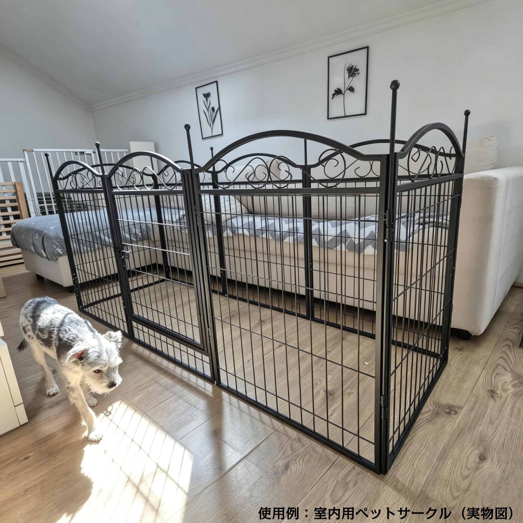 Amazon | BingoPaw ドッグラン ペットフェンス サークル 犬 柵 さく