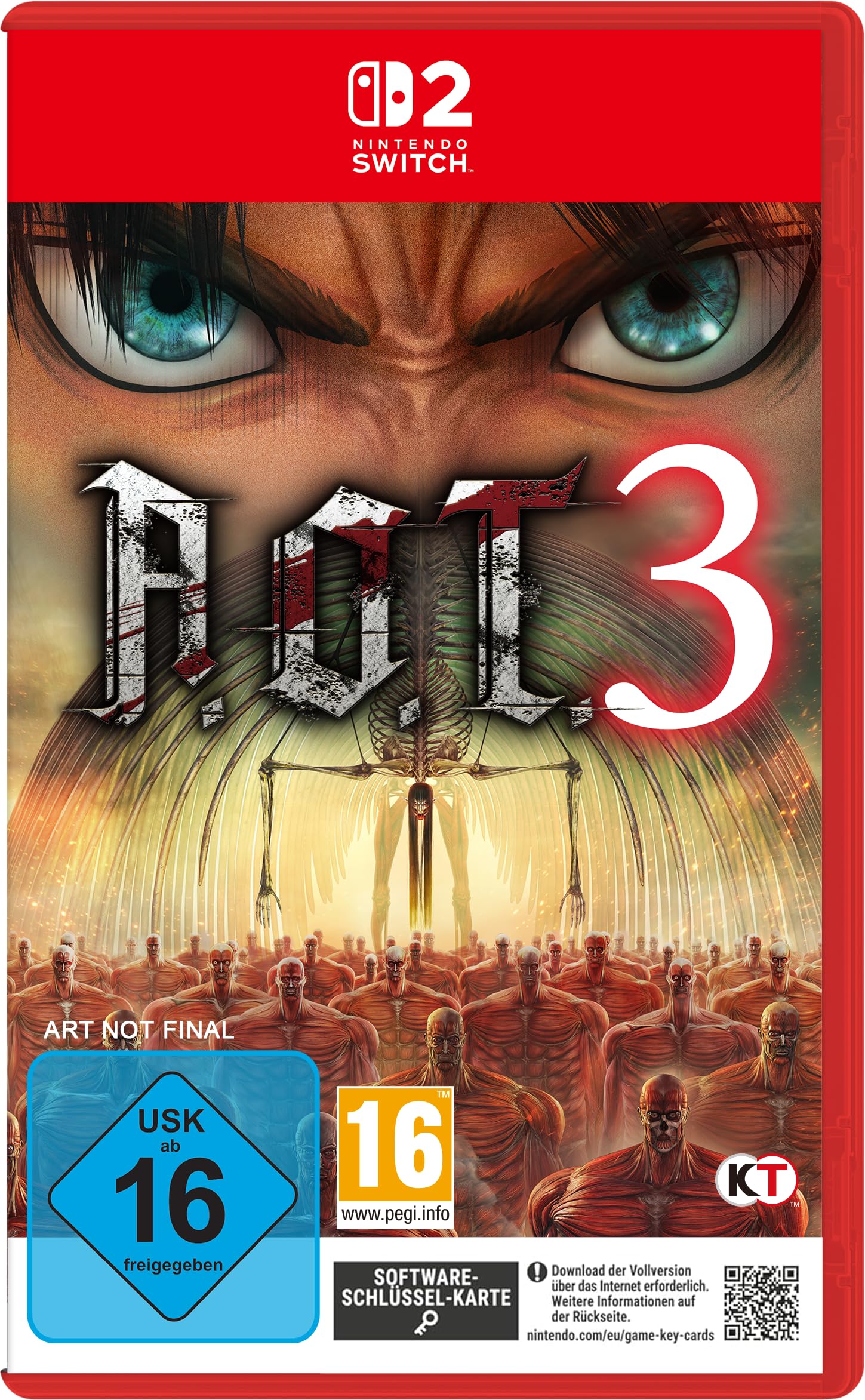 Attack on Titan 3   Launch Edition   (Nintendo Switch 2) (Nintendo Switch 2)