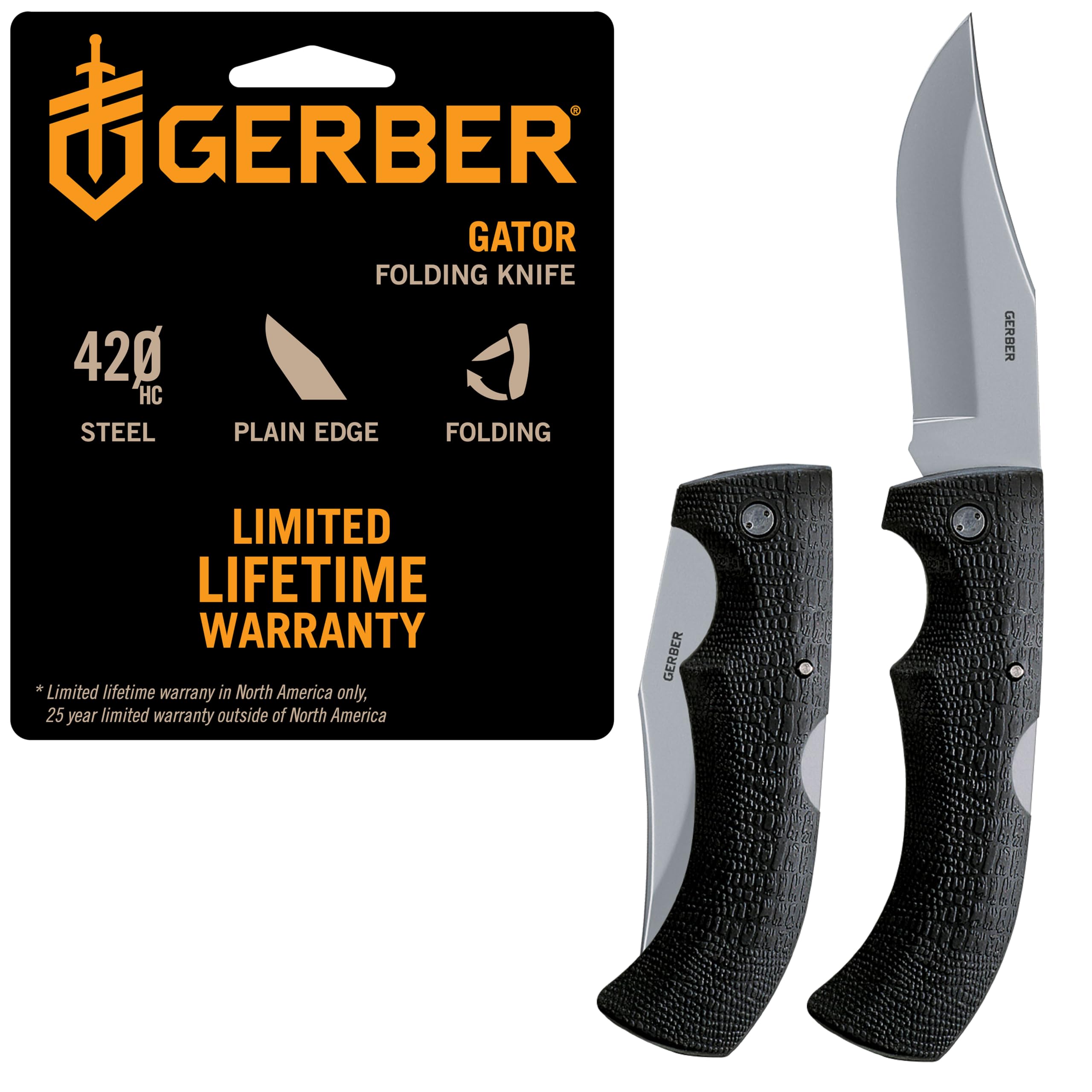 Gerber Gear Gator Pocket Knife - 3.76