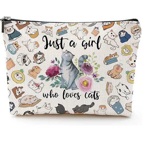 Cat Gifts for Cat Lovers, Cat Lover Gifts for Women, Birthday Gifts for Women, Unique Cat Mom Gifts for Women, Cat Themed Gifts for Women, Birthday Christmas Mothers Day Gifts for Her