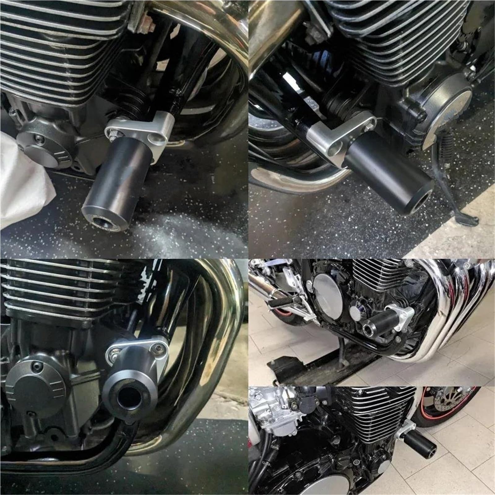 Protezione Anticaduta per Yamaha XJR1300 XJR 1300 Racer 2015-2018, Slider Telaio, Protezione Anticaduta Protezione per tamponi di Protezione per Telaio