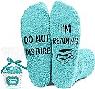 VICRAZY Book Lovers Gifts - Funny Socks for Book Lovers - Gift for Readers - Reading Stuff, Stocking Stuffers for Men, Women