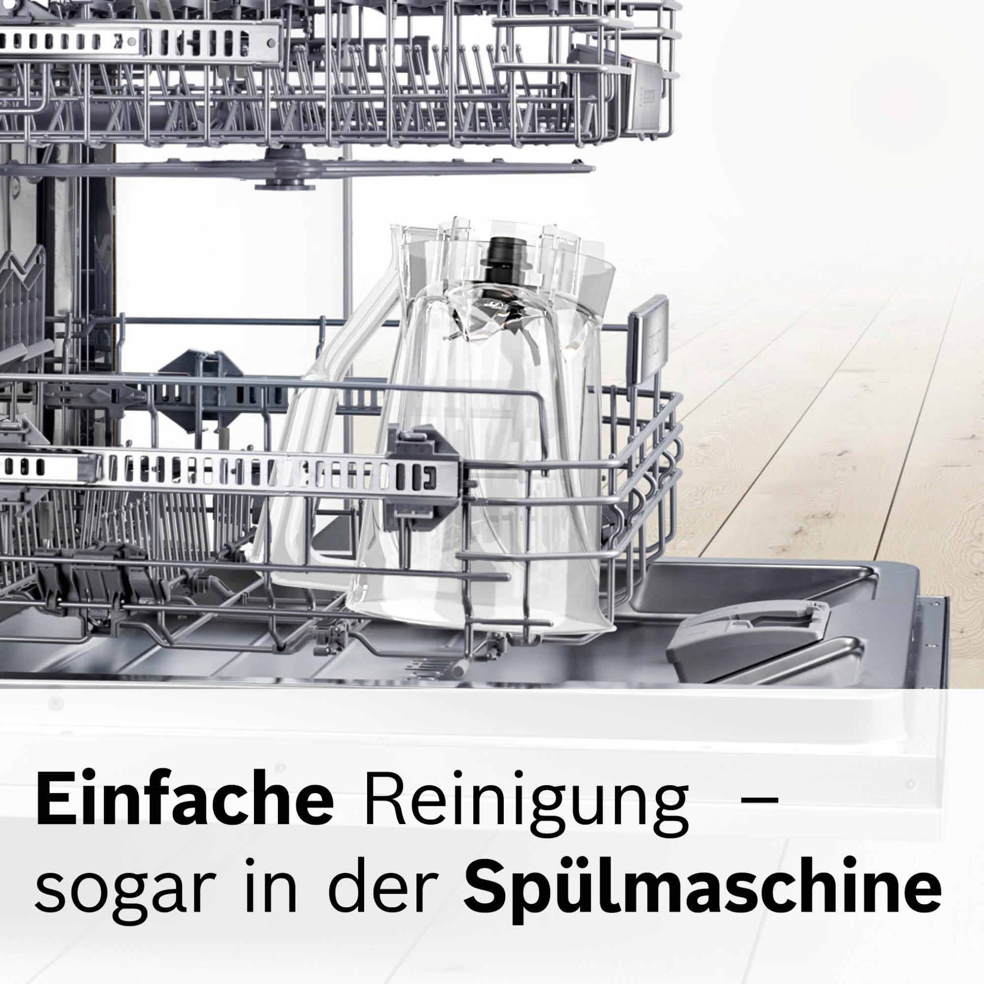 Bosch Standmixer Smoothie Maker, 1200 W, 1,5l Kunststoff-Mixbehälter, weiß, spülmaschinenfeste Teile, 30.000 U/min, Made in Europe, VitaPower Serie 4 MMB6141W
