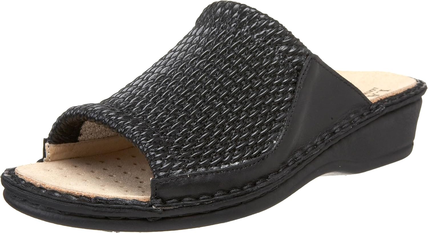 La Plume Women's Stretch Slide,Black,39 M EU / 9 B(M)