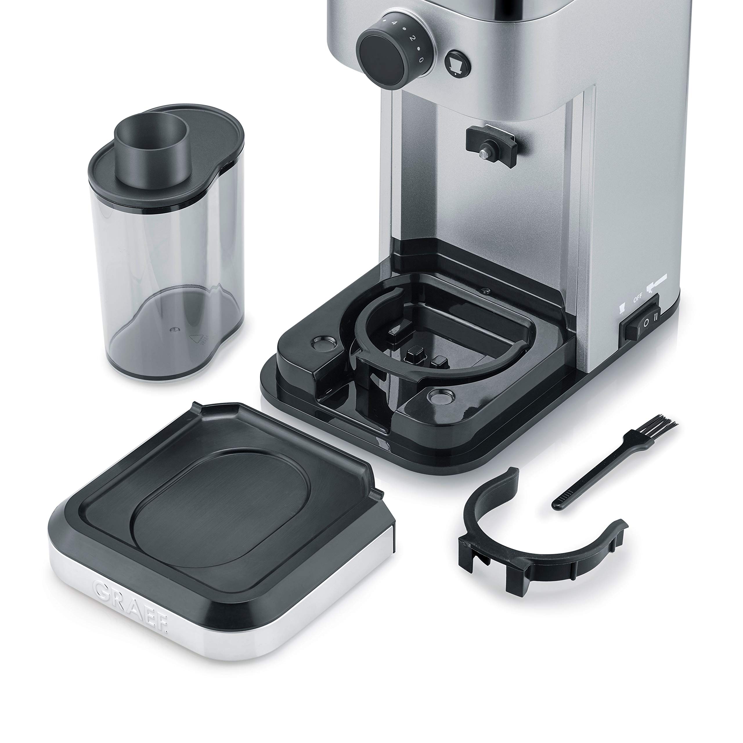 GRAEF Kaffeemühle, silber
