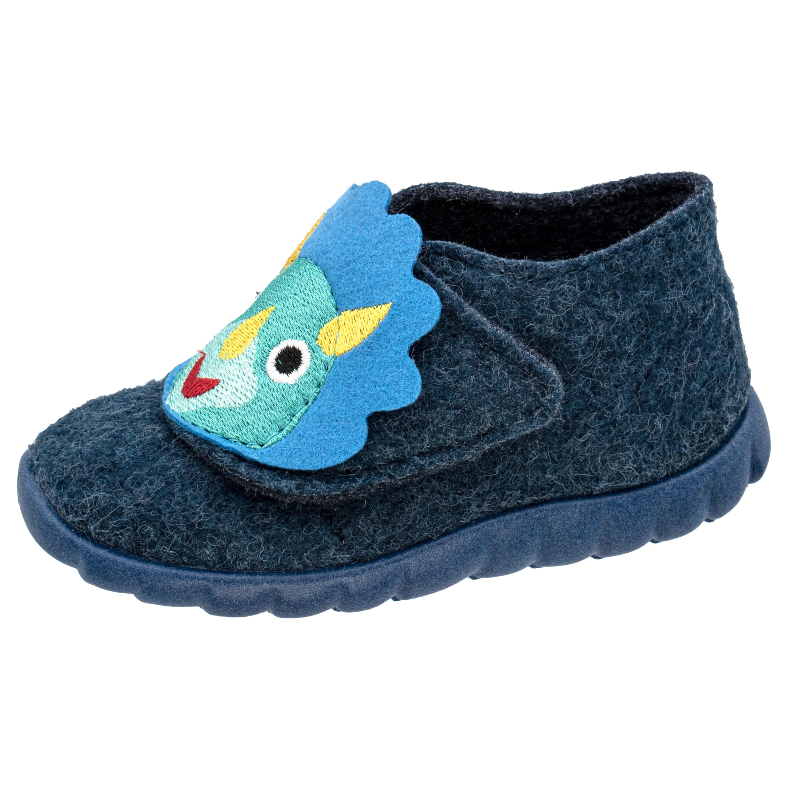 Fischer Boy's Flexi Slippers, denim blue, 8.5 UK Child