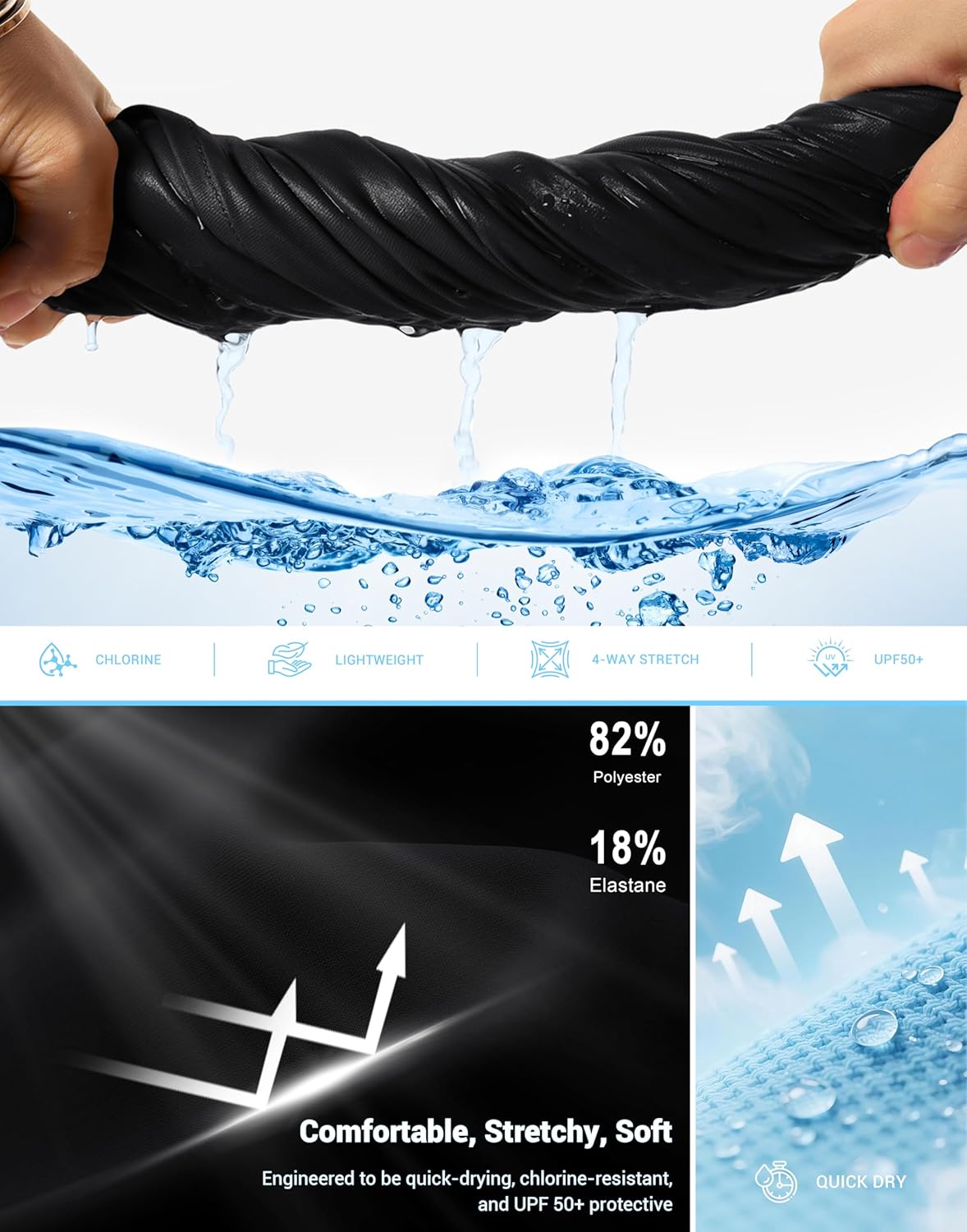 G Gradual Women's High Waisted Bikini Bottoms Tummy Control Swim Bottom Full Coverage Bathing Suit Swimsuit Bottoms for Women - Image 6