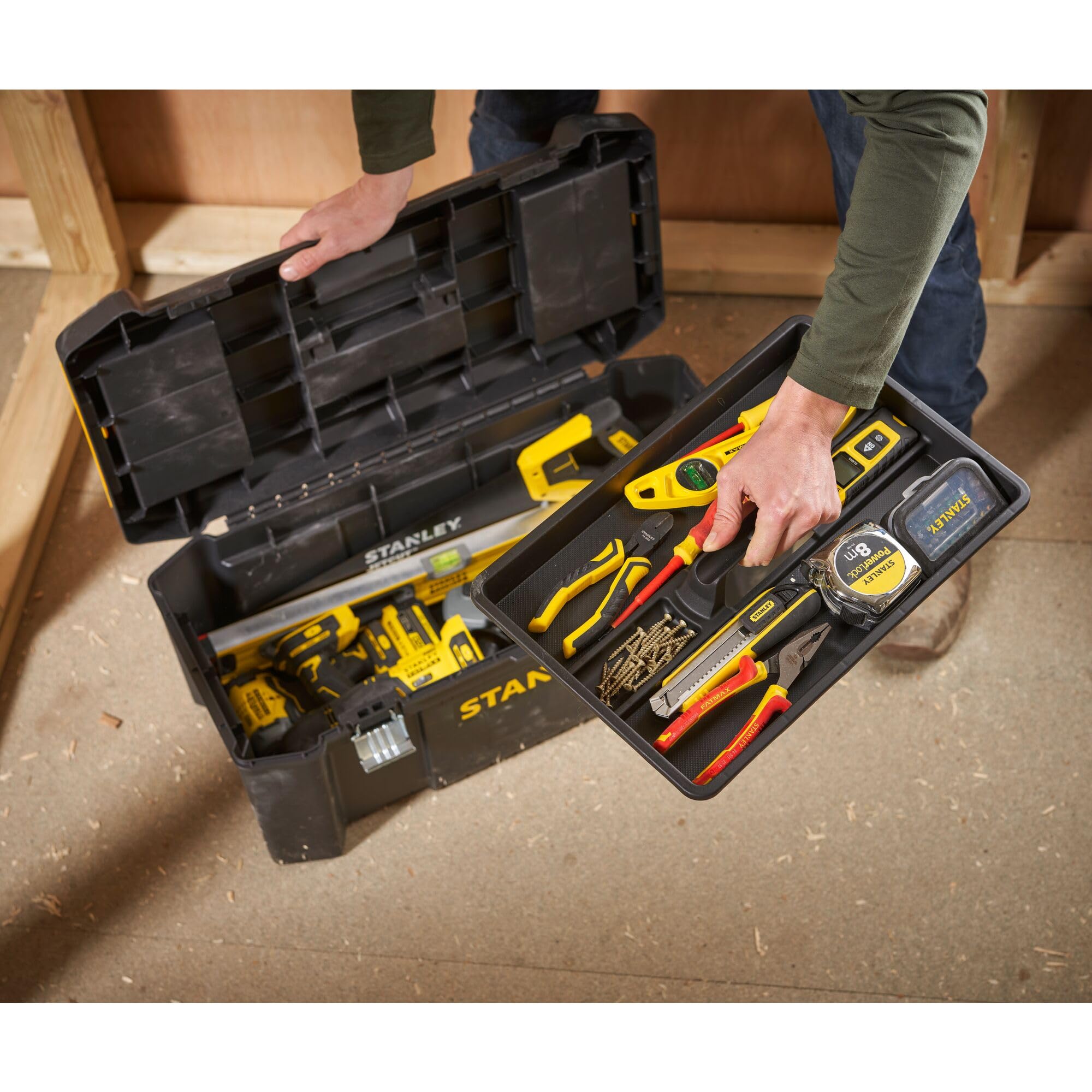 STANLEY STST82976-1 Cassetta Porta Utensili Essential 26"