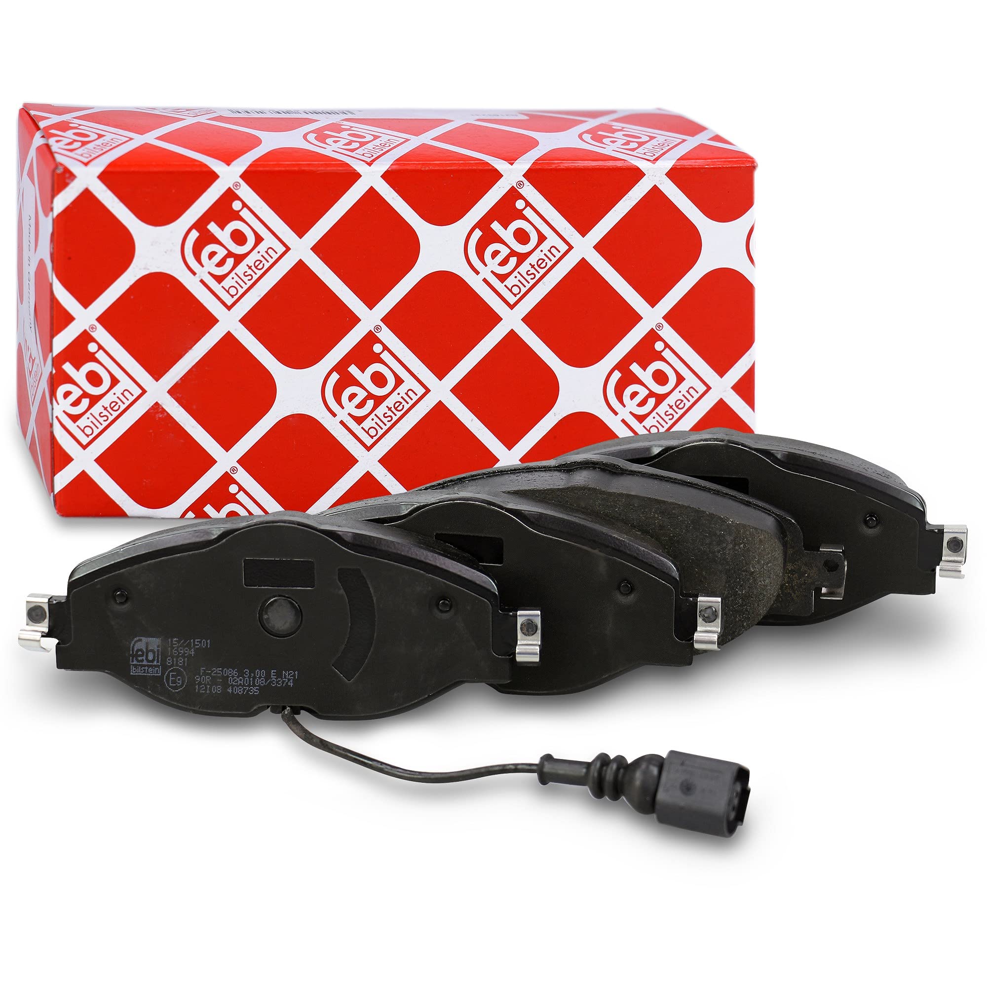 febi bilstein 16994 Bremsbelagsatz, 1 Stück