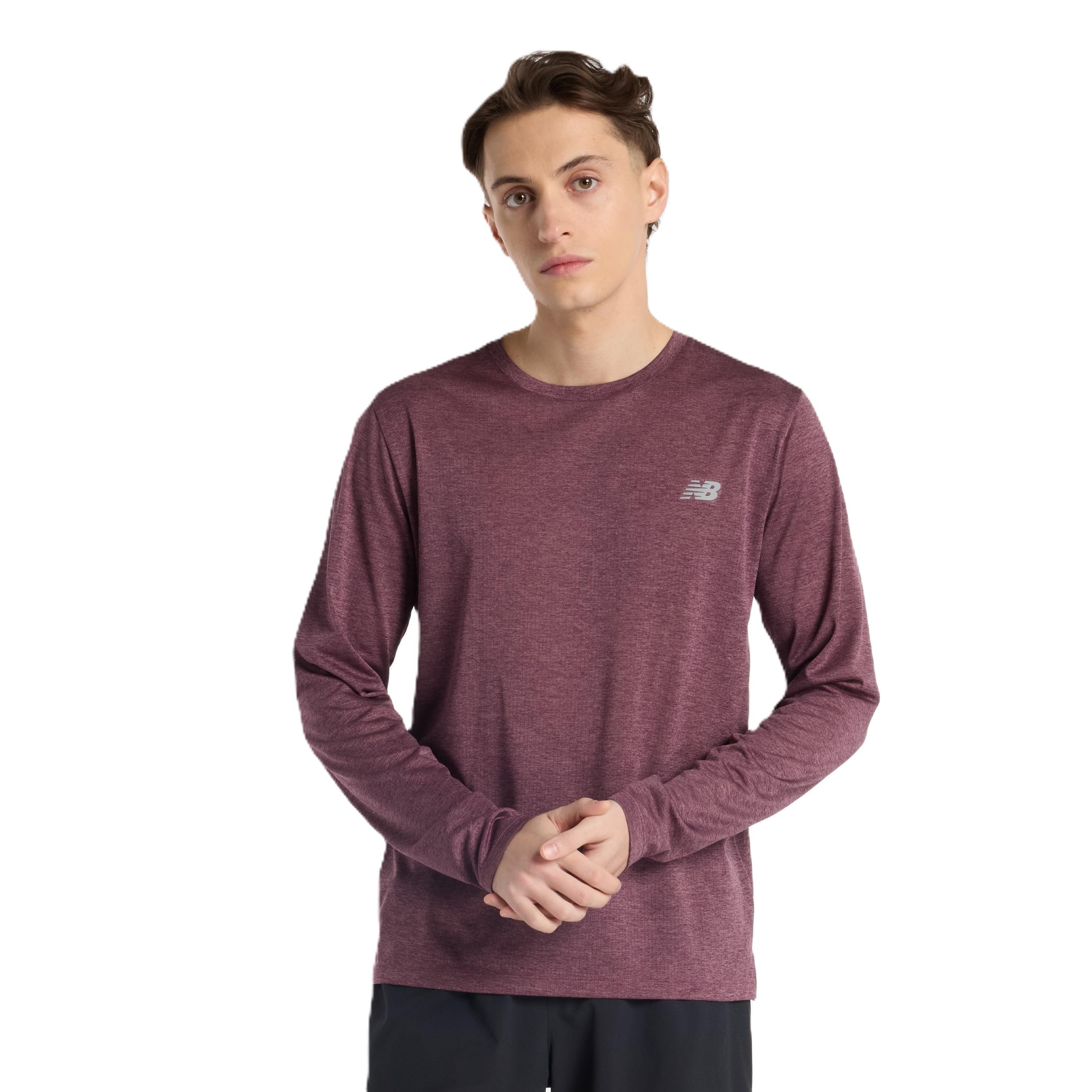 New Balance Mens Athletics Long SleeveShirt