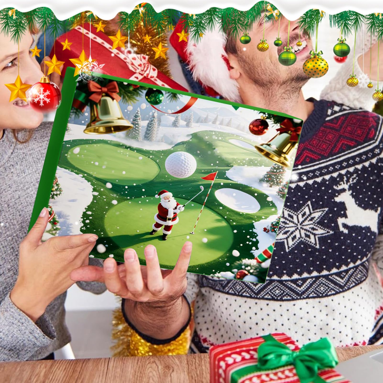Adventskalender Golf Motiv 24 Kreativer Adventskalender