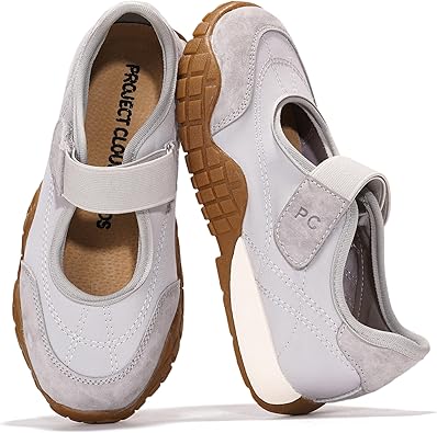 Project Cloud Girls Shoes - Memory Foam Insole Kids Shoes Girls Sneakers - Lightweight Mary Jane Flats & Non-Slip Comfortable Kids Sneakers (Little Donna)