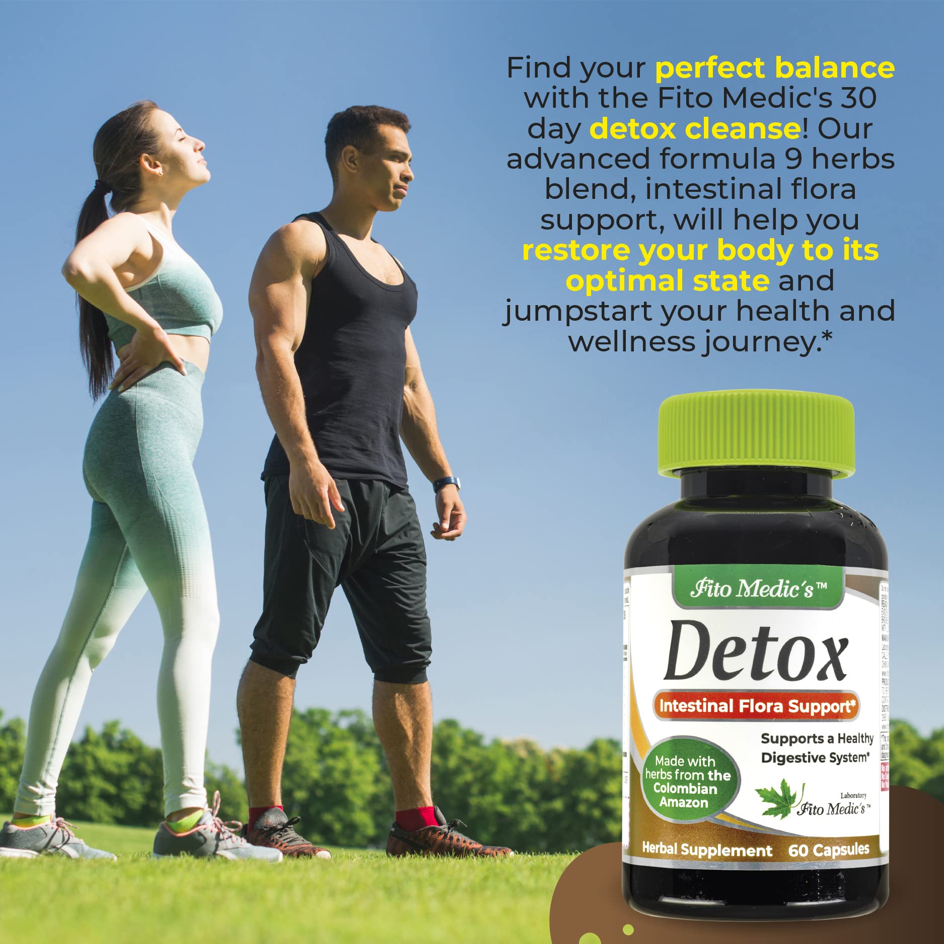 Amazon.com: Lab - Detox Cleanse - 30 Days- Colon Cleanse