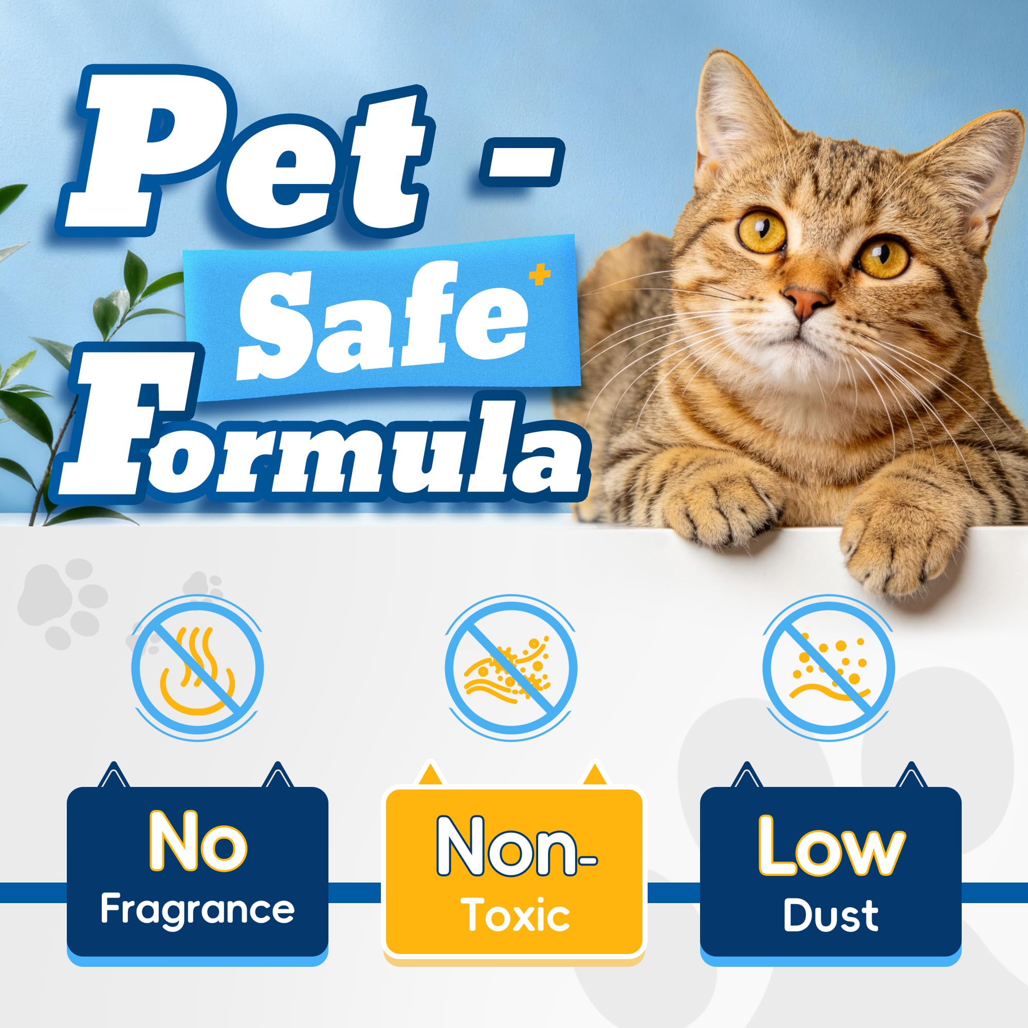 LMJP Crystal - Arena para gatos, 8.5 libras, rápida absorción de olores y humedad dura hasta 6 semanas, bajo seguimiento para menos desorden, cristales de gel de sílice sin perfume que no se aglutinan
