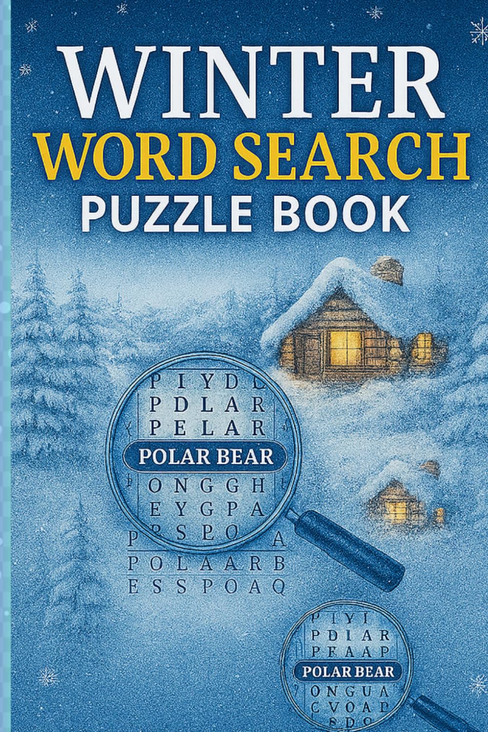 Winter Word Search Puzzle Book: Fun & Relaxing Winter-Themed Word Search Puzzles for Adults & Teens – Boost Brain Power, Relieve Stress & Enjoy Cozy Seasonal Fun