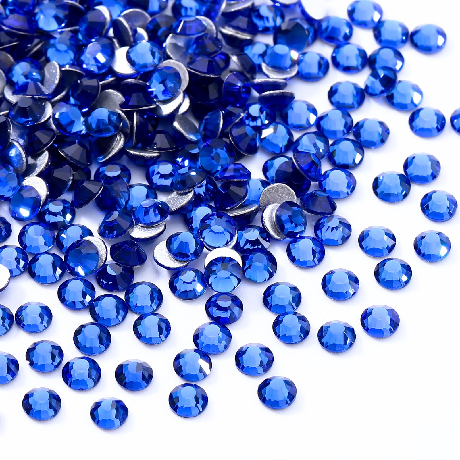 1440PCS Sapphire SS4 Flatback Rhinestones(1.5-1.7mm)
