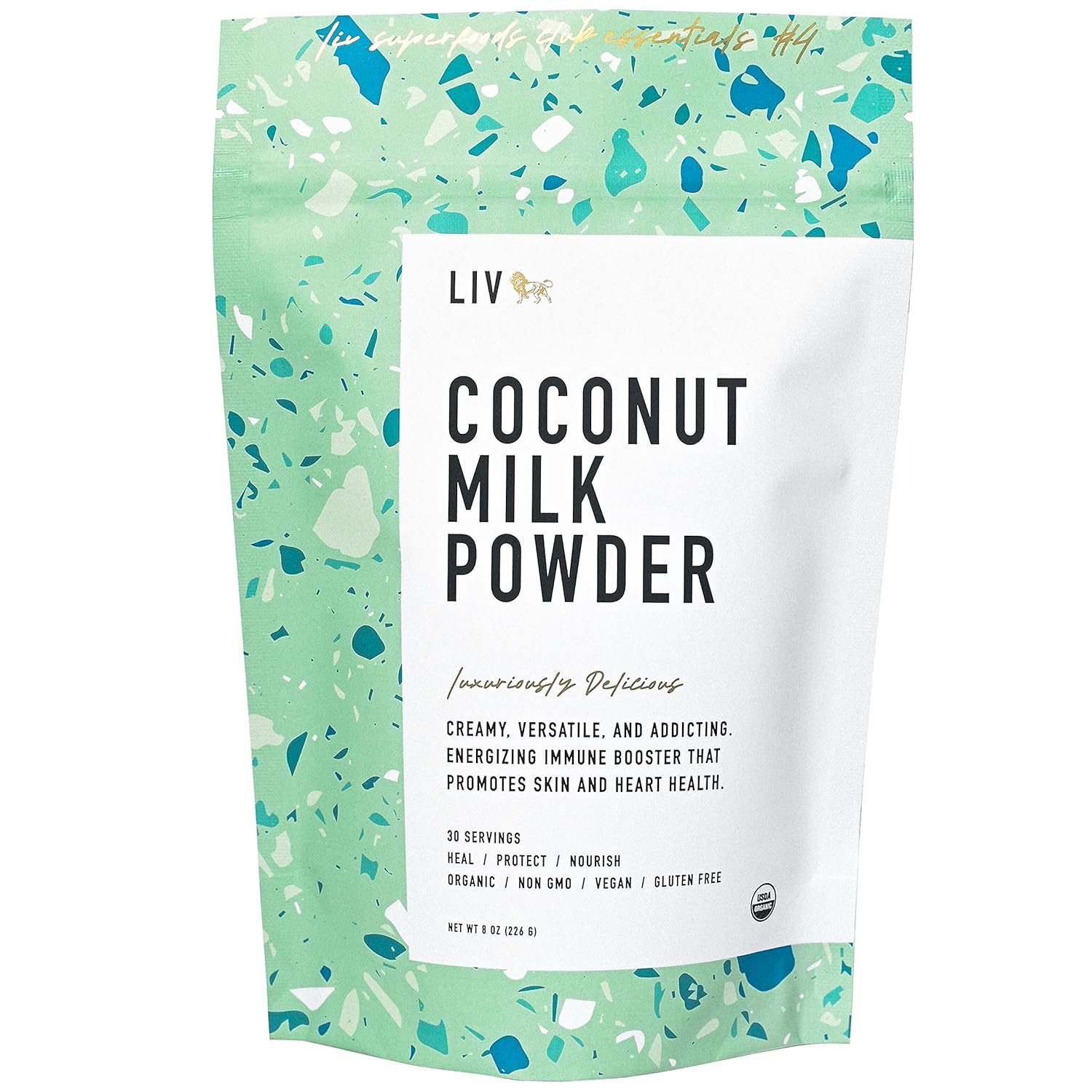 LIV Organic Coconut Milk Powder Powerful Superfood