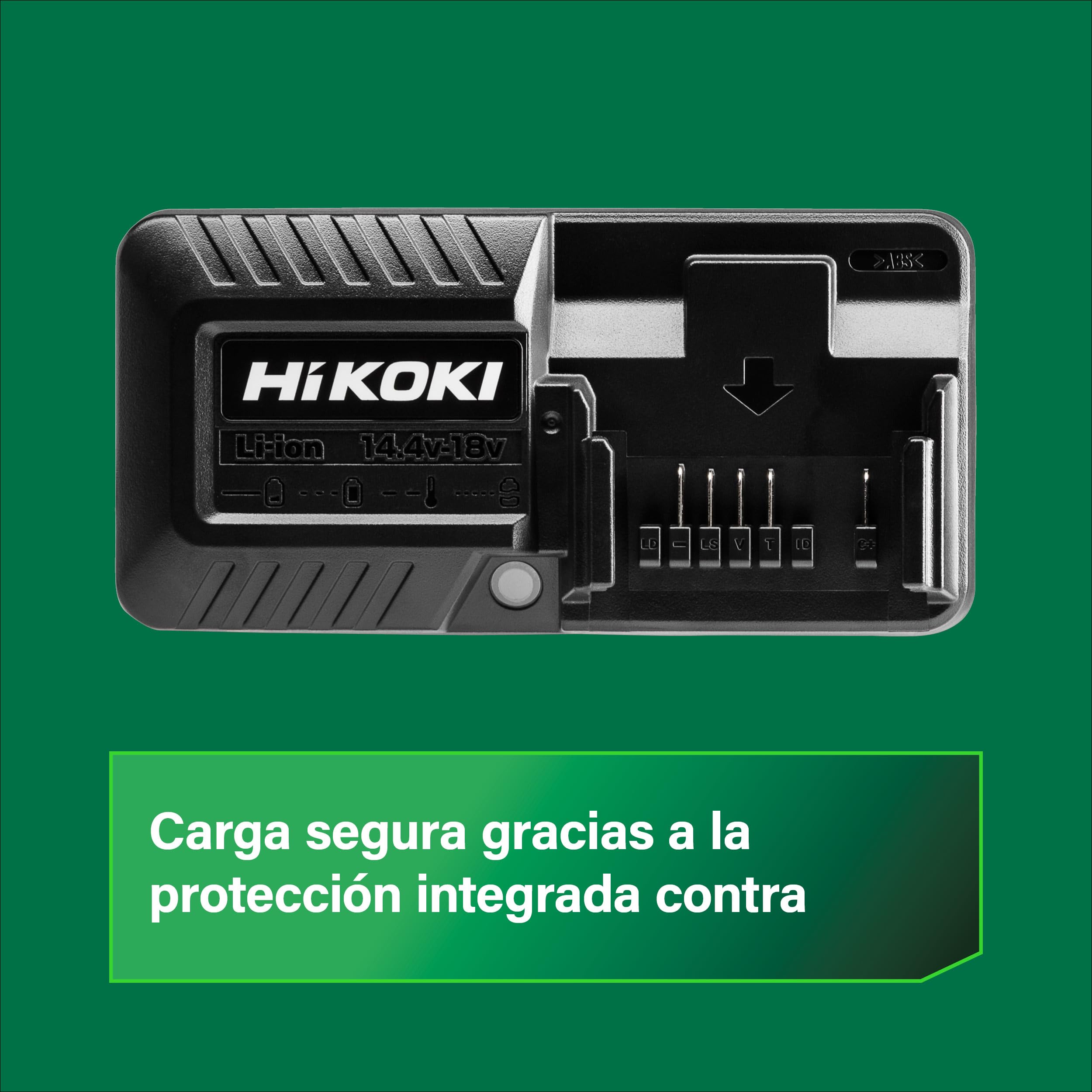 Hikoki UC18YKSLW0Z - cargador, 230 V