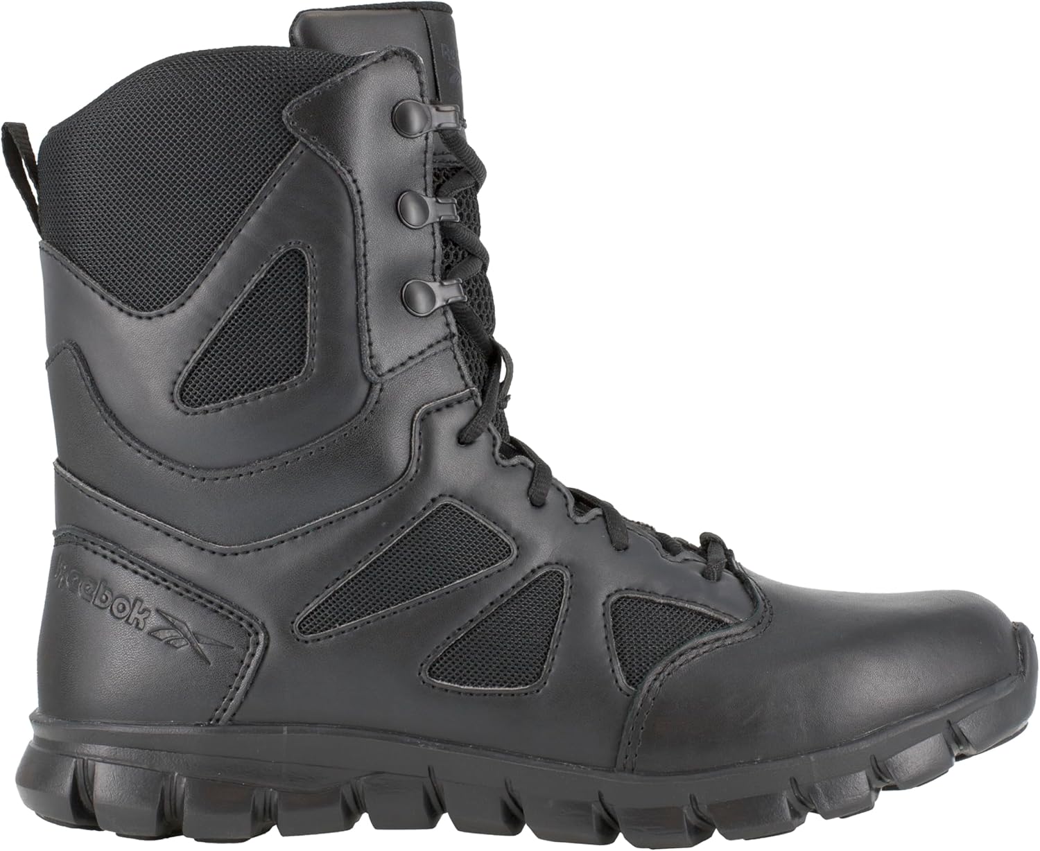 Reebok Work Men's Sublite Cushion Tactical Black Soft Toe Boots - Image 2