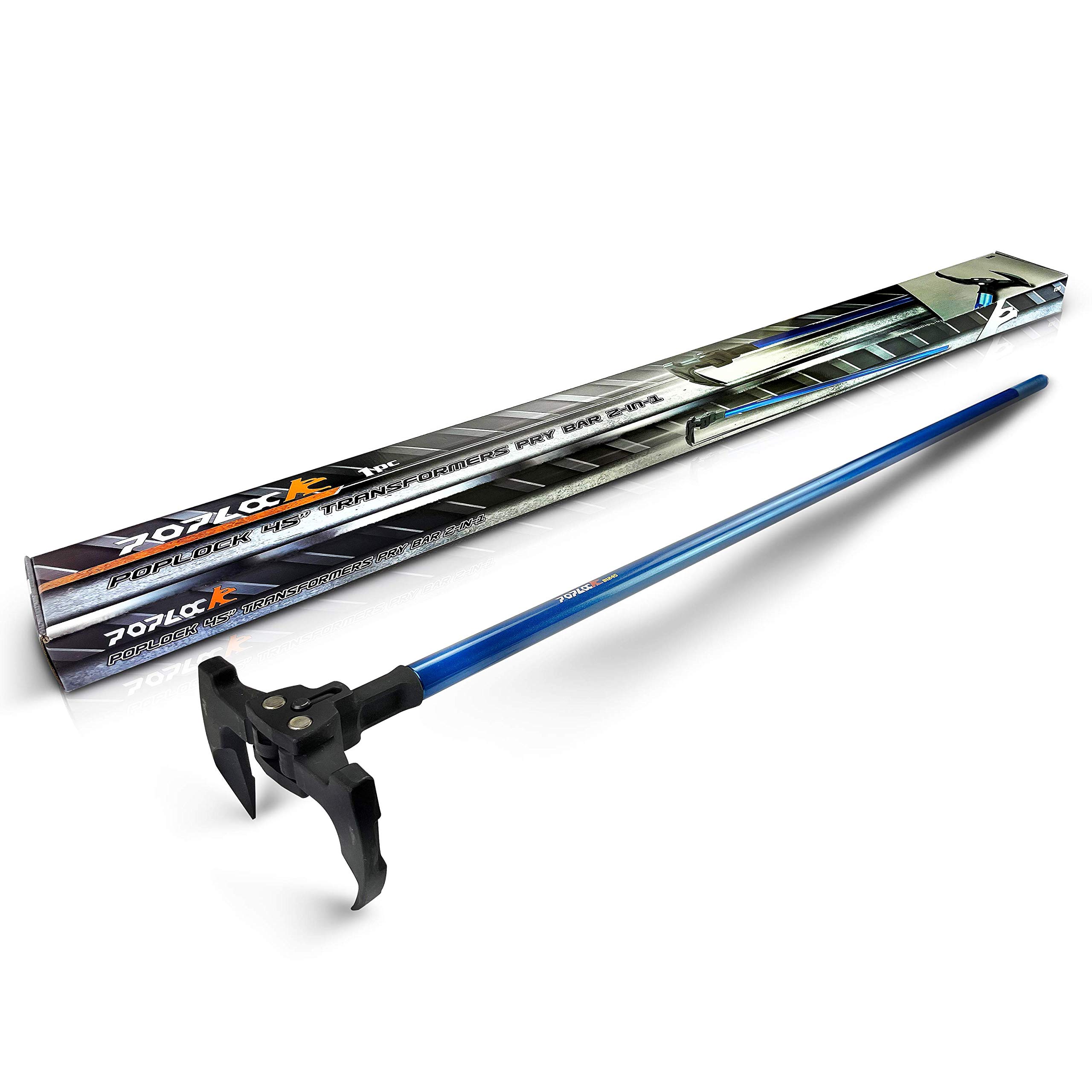 Buy POPLOCK 45” Transformer 2in1 Adjustable Indexing Header Pry Bar