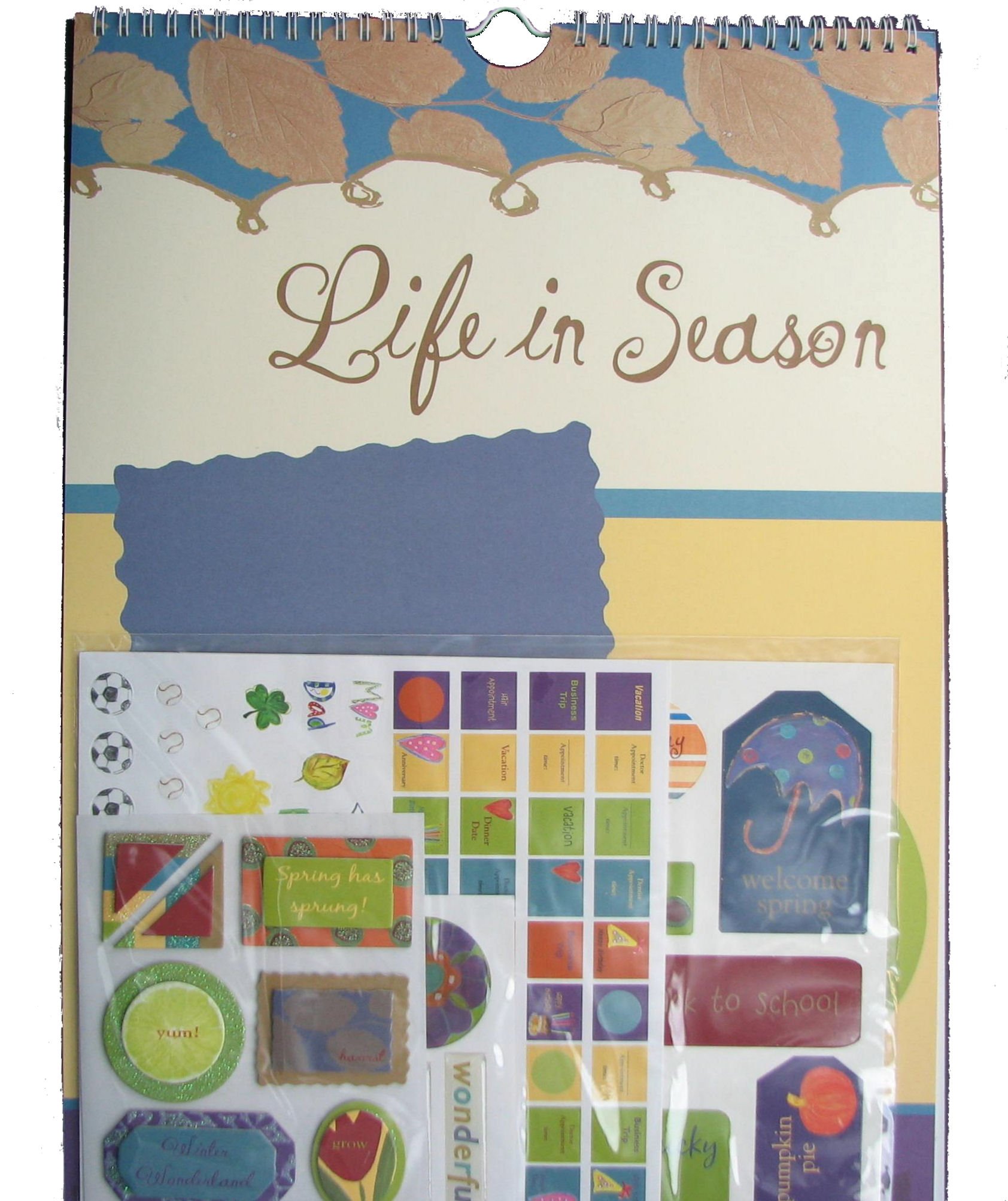 Seasonal Scrapbook Album