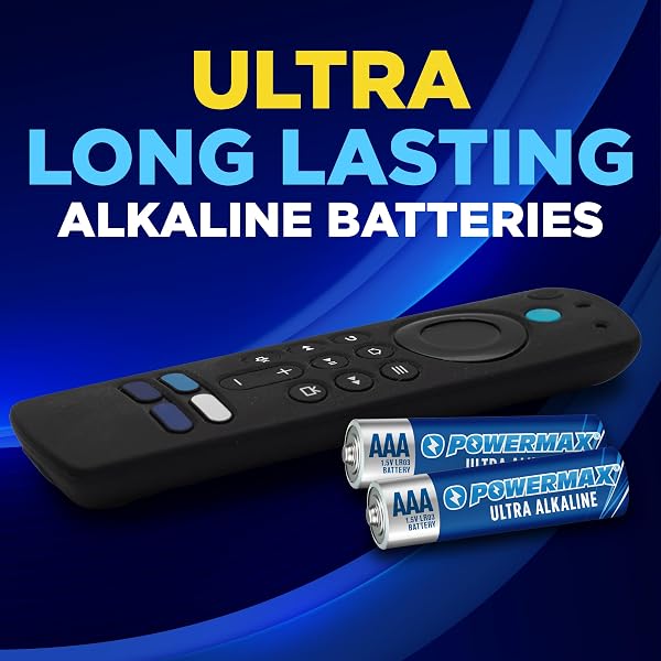 Powermax 24-Count Triple AAA Batteries, Ultra Long Lasting Alkaline Battery for Home and Office, 10-Year Shelf Life, Reclosable Packaging - 3