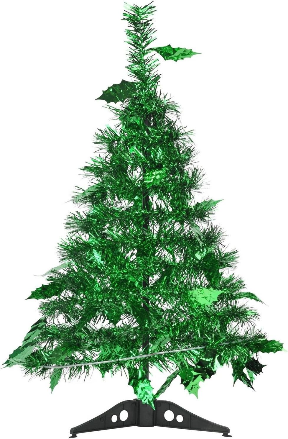 Christmas Tree 18" Tinsel Pop Up Artifica