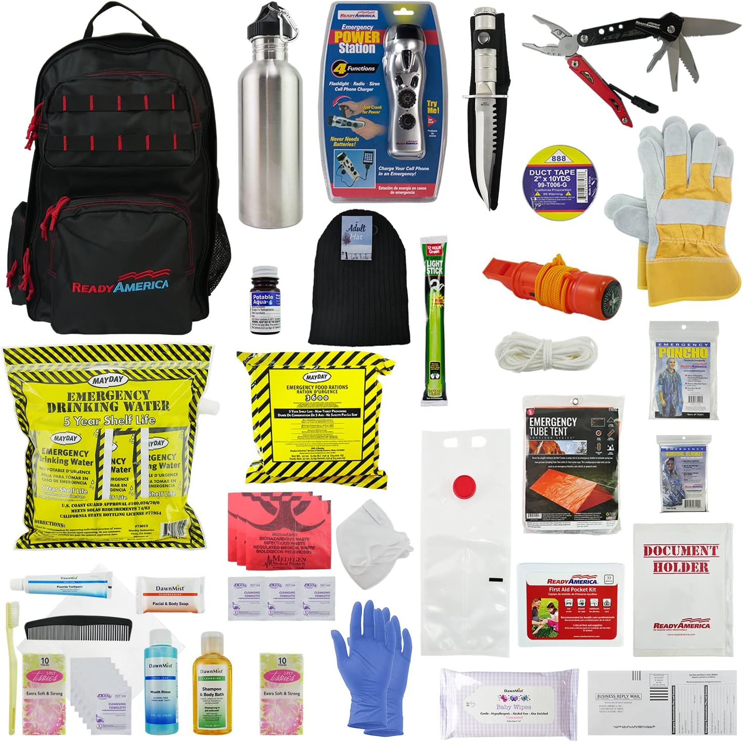 1-Person, 3 Day Backpack