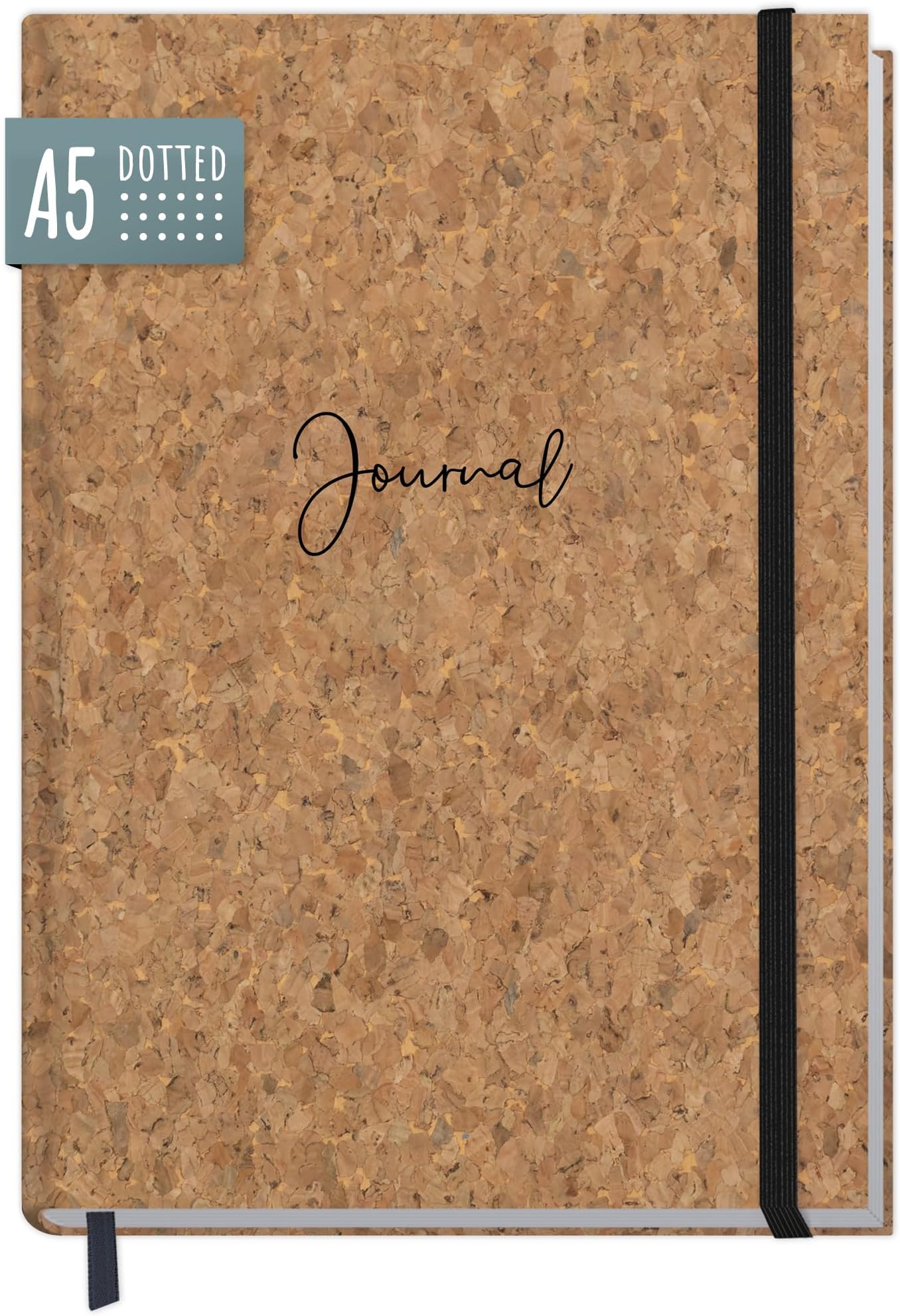 Paper&you Bullet Journal A5 Dotted - Blumen Design 156 Seiten Nachhaltig